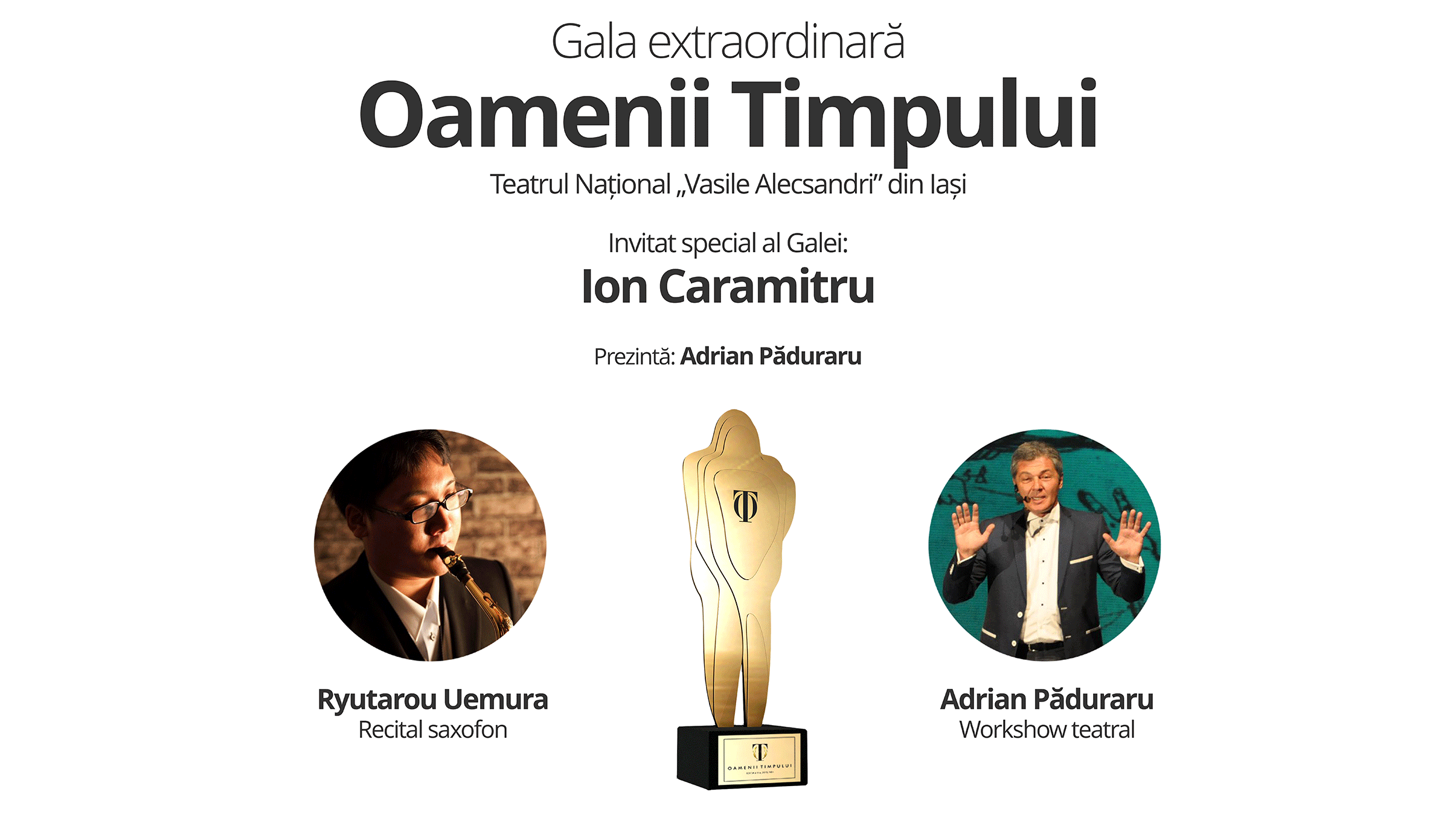 (Video) A treia ediție a Galei „Oamenii Timpului”, la Iași