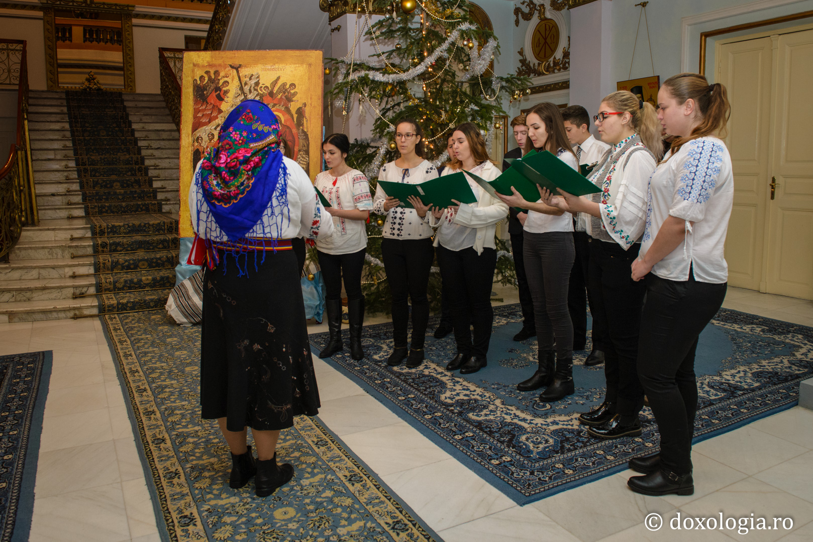 Colindători la Reședința Mitropolitană 2016 - Parohia Sfântul Prooroc Daniel, Iași