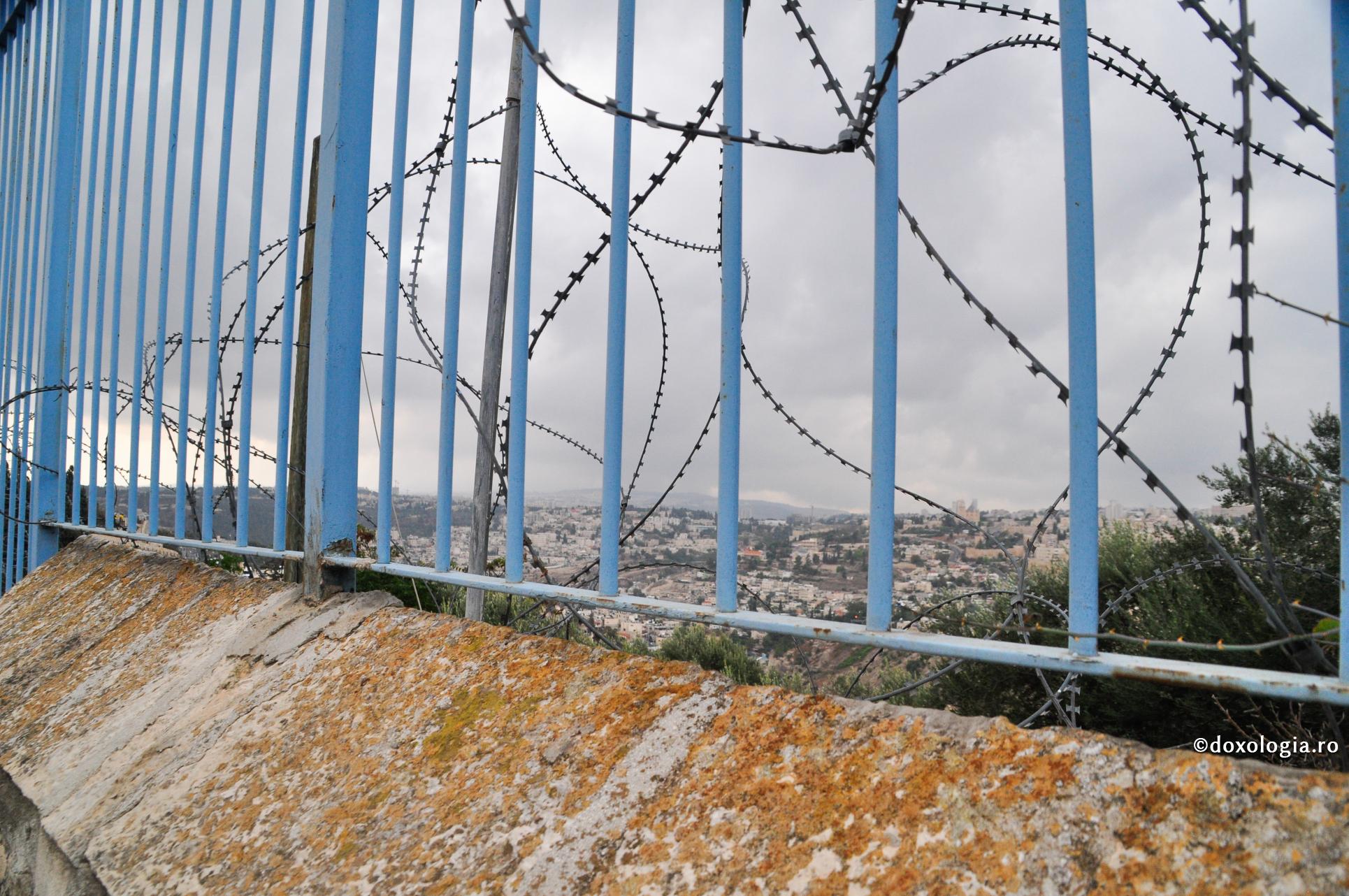 gard din sârmă ghimpată