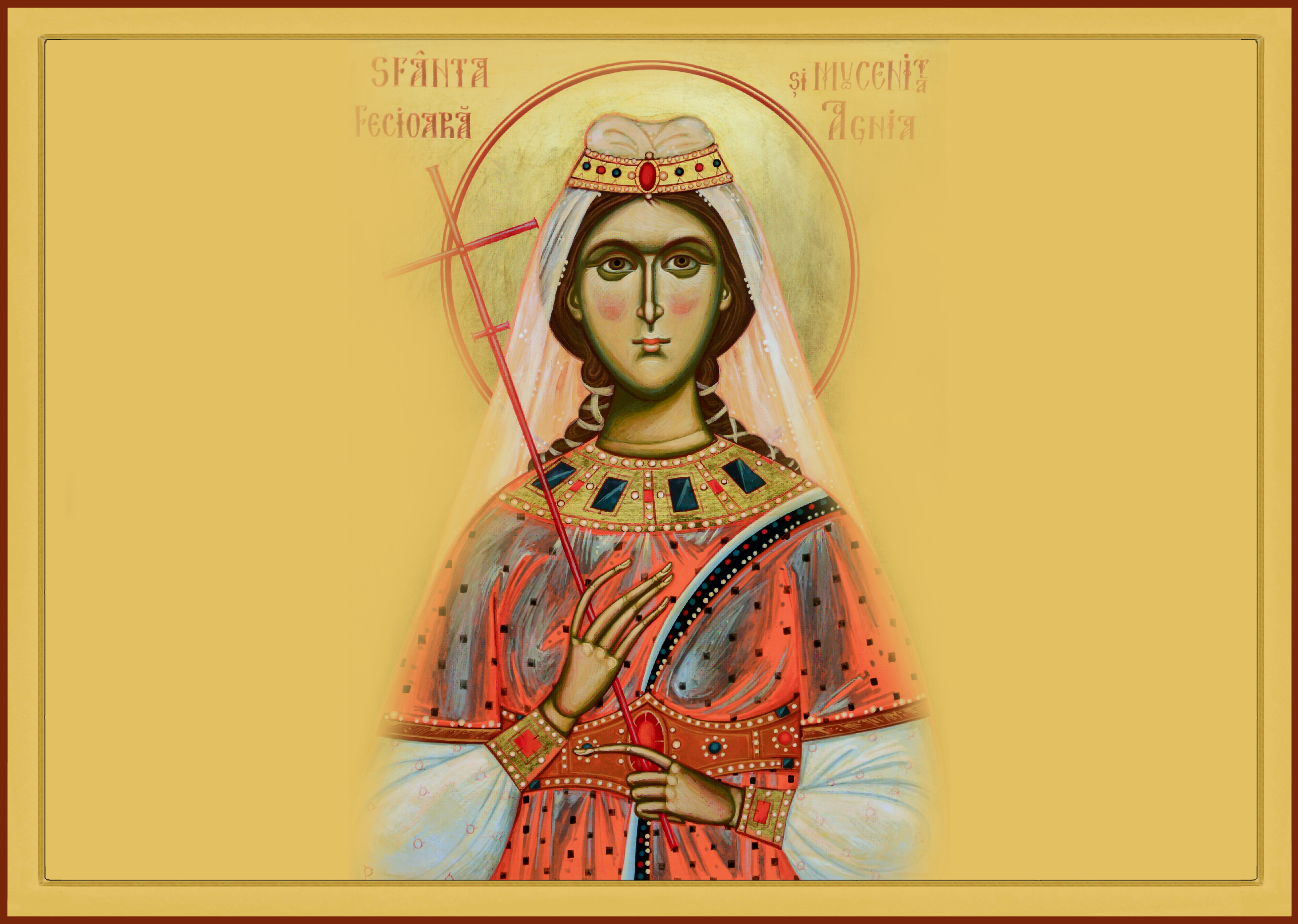 Imn către Sfânta Muceniţă Agnia