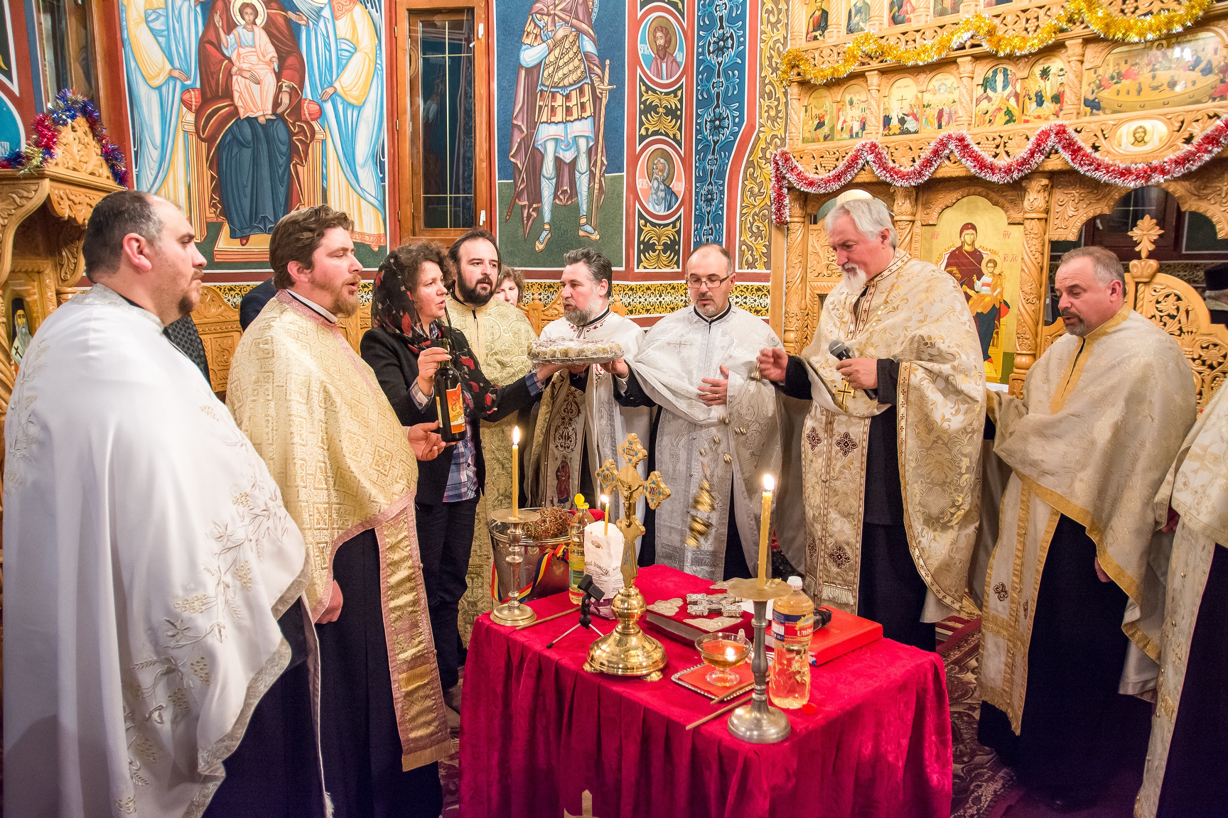 Sfântul Ierarh Spiridon a „vizitat” biserica Spitalului din Pașcani