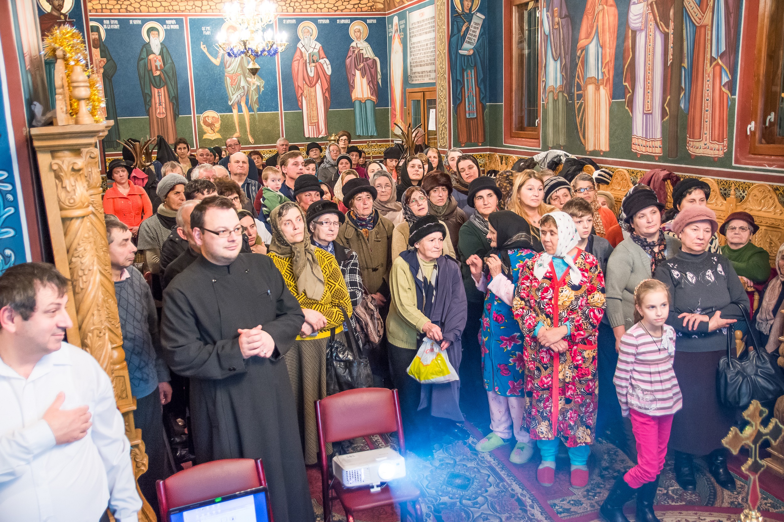 Sfântul Ierarh Spiridon a „vizitat” biserica Spitalului din Pașcani