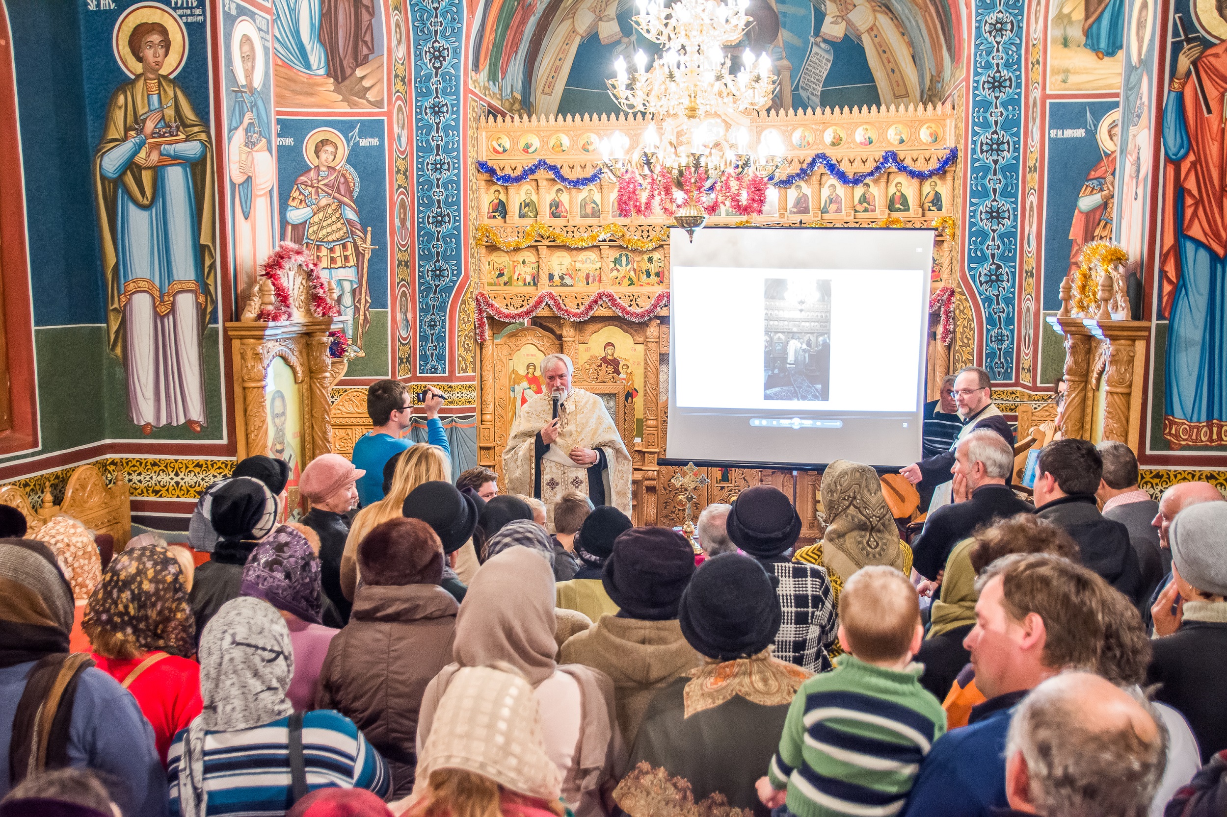 Sfântul Ierarh Spiridon a „vizitat” biserica Spitalului din Pașcani
