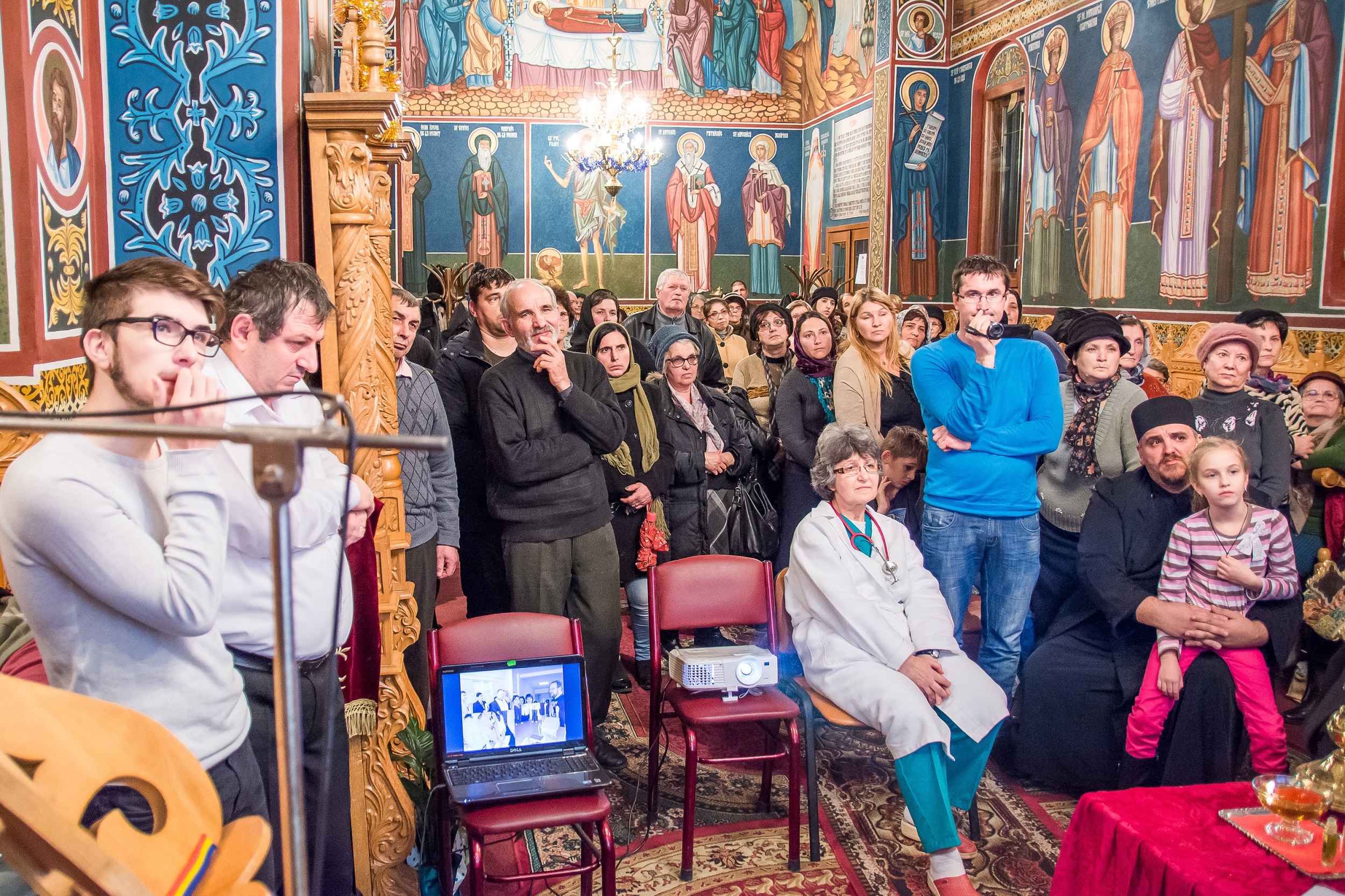 Sfântul Ierarh Spiridon a „vizitat” biserica Spitalului din Pașcani