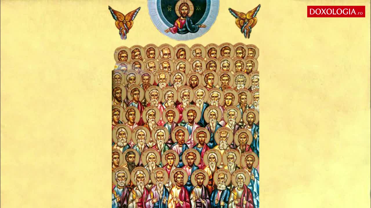 Troparul Soborului Sfinților 70 de Apostoli