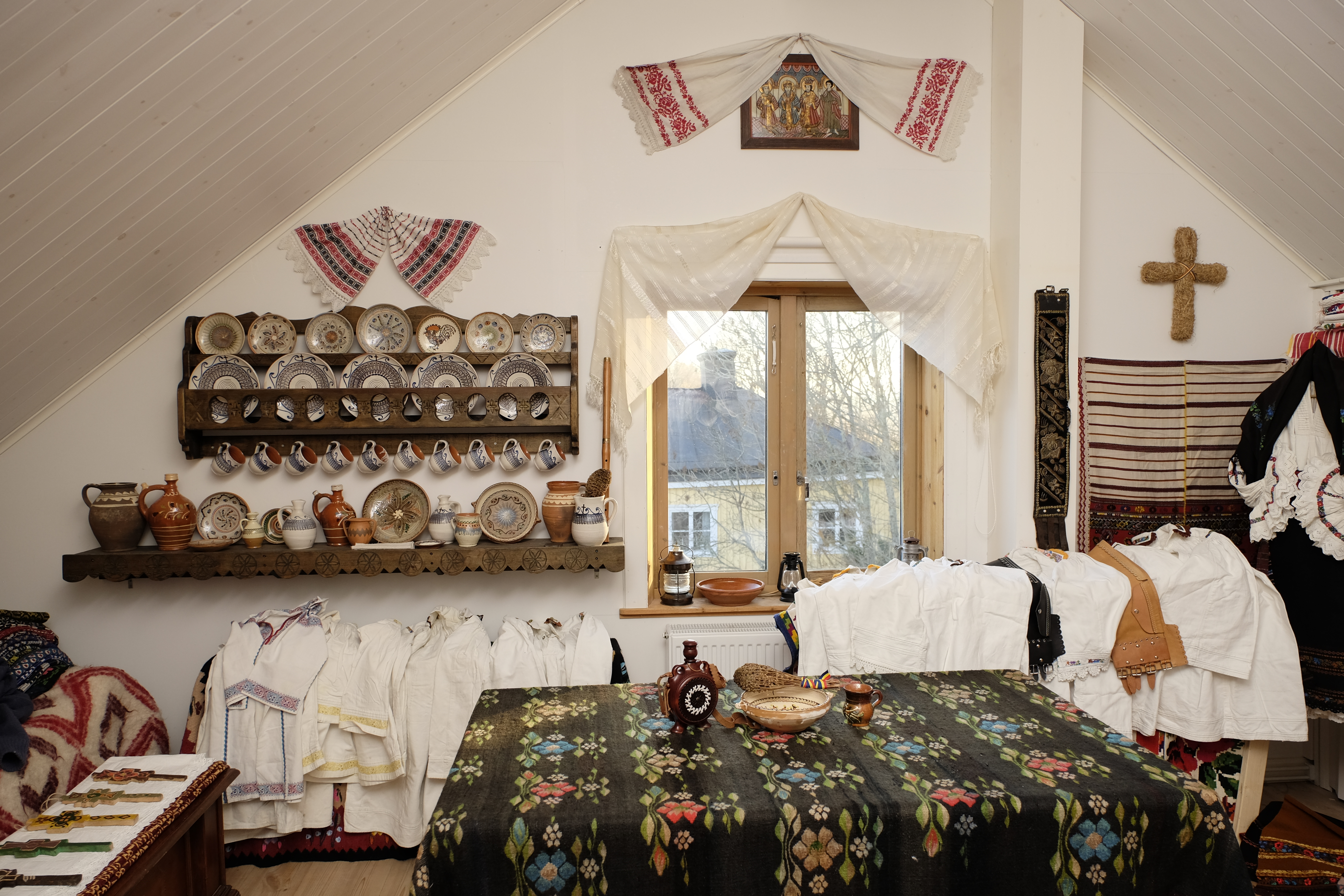 Expoziție permanentă de civilizație tradițională românească, la Centrul Episcopal din Stockholm