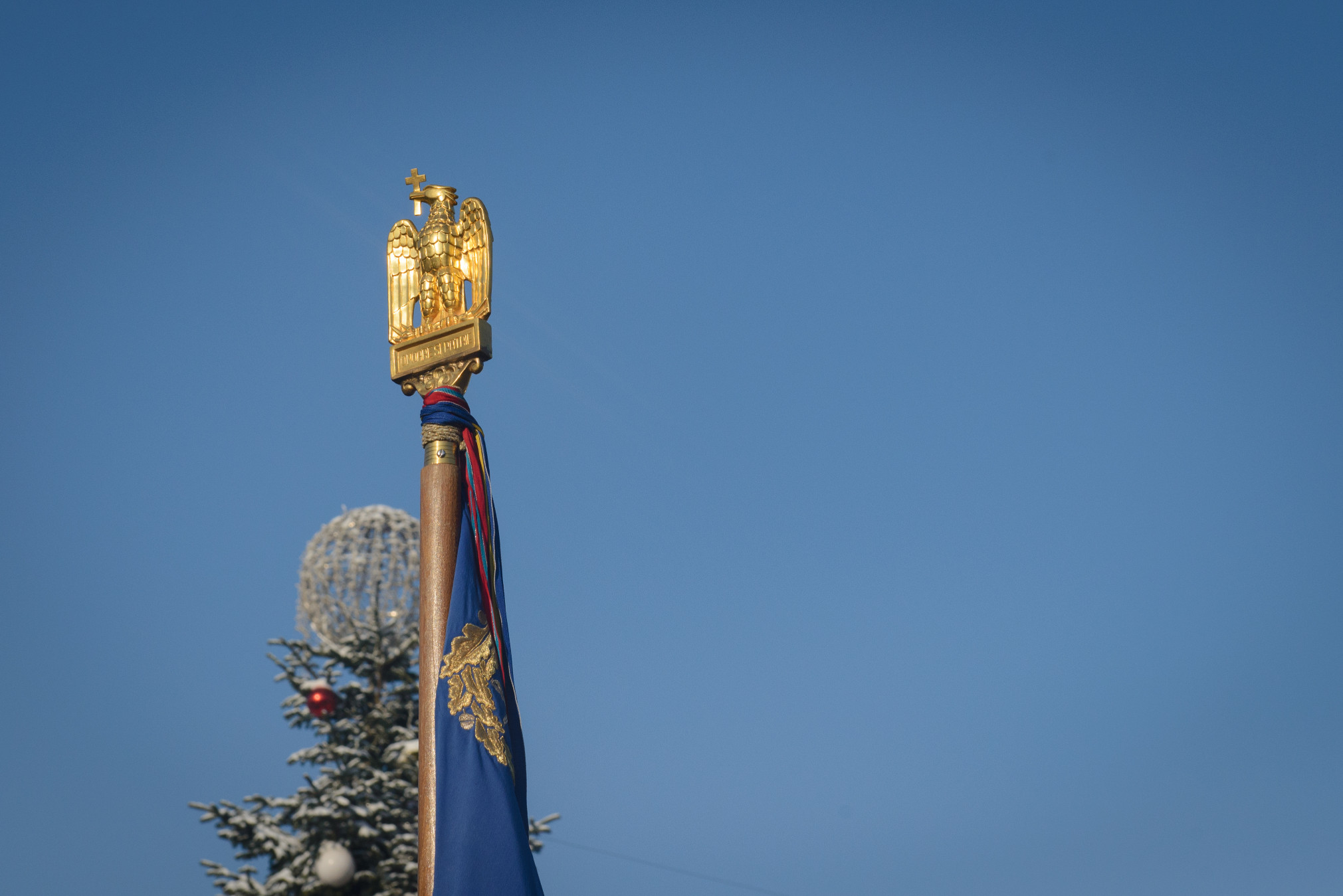 Drapelul de luptă al Brigăzii 15 Mecanizată „Podu Înalt” a fost decorat