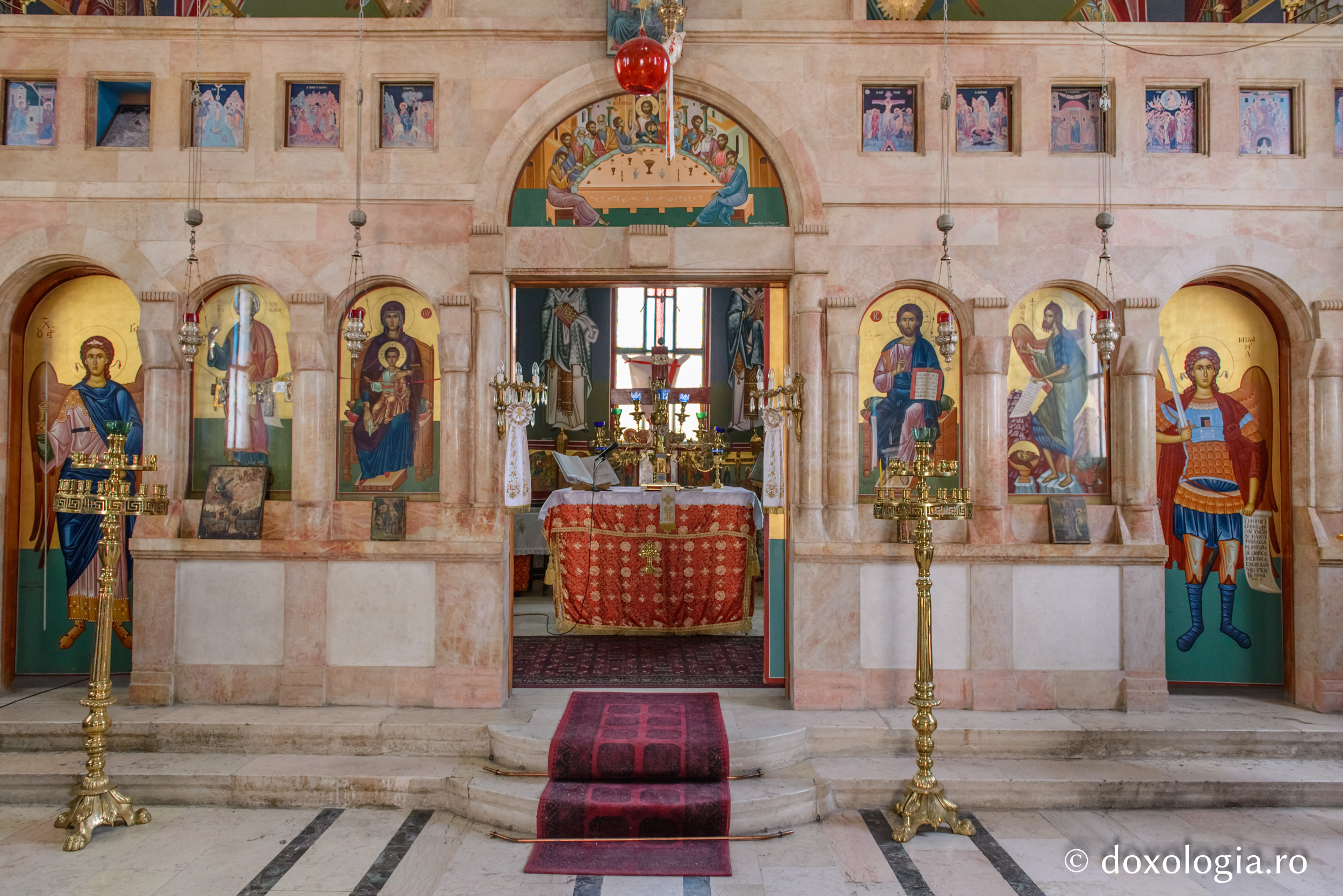 Mănăstirea „Sfântul Proroc Elisei” din Ierihon / Foto: Pr. Silviu Cluci Mănăstirea „Sfântul Proroc Elisei” din Ierihon