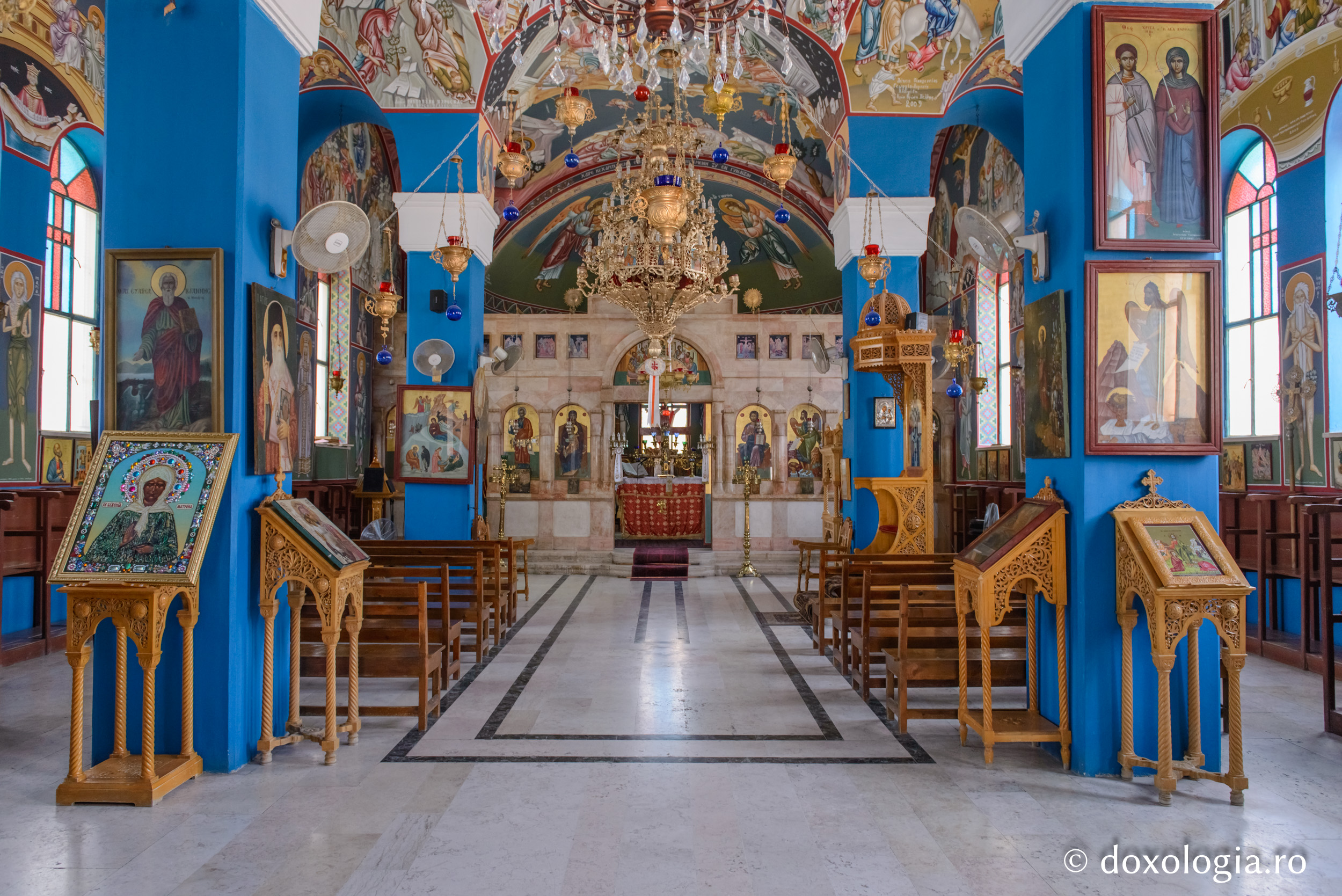Mănăstirea „Sfântul Proroc Elisei” din Ierihon / Foto: Pr. Silviu Cluci Mănăstirea „Sfântul Proroc Elisei” din Ierihon