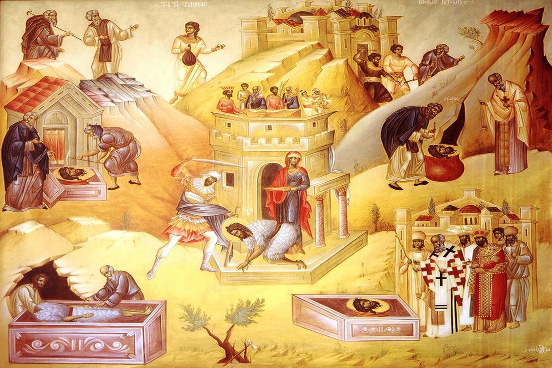 A Doua Aflare A Capului Sfantului Ioan Botezătorul In Iconografie Doxologia