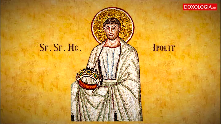 Troparul Sfântului Sfințit Mucenic Ipolit, Episcopul Romei