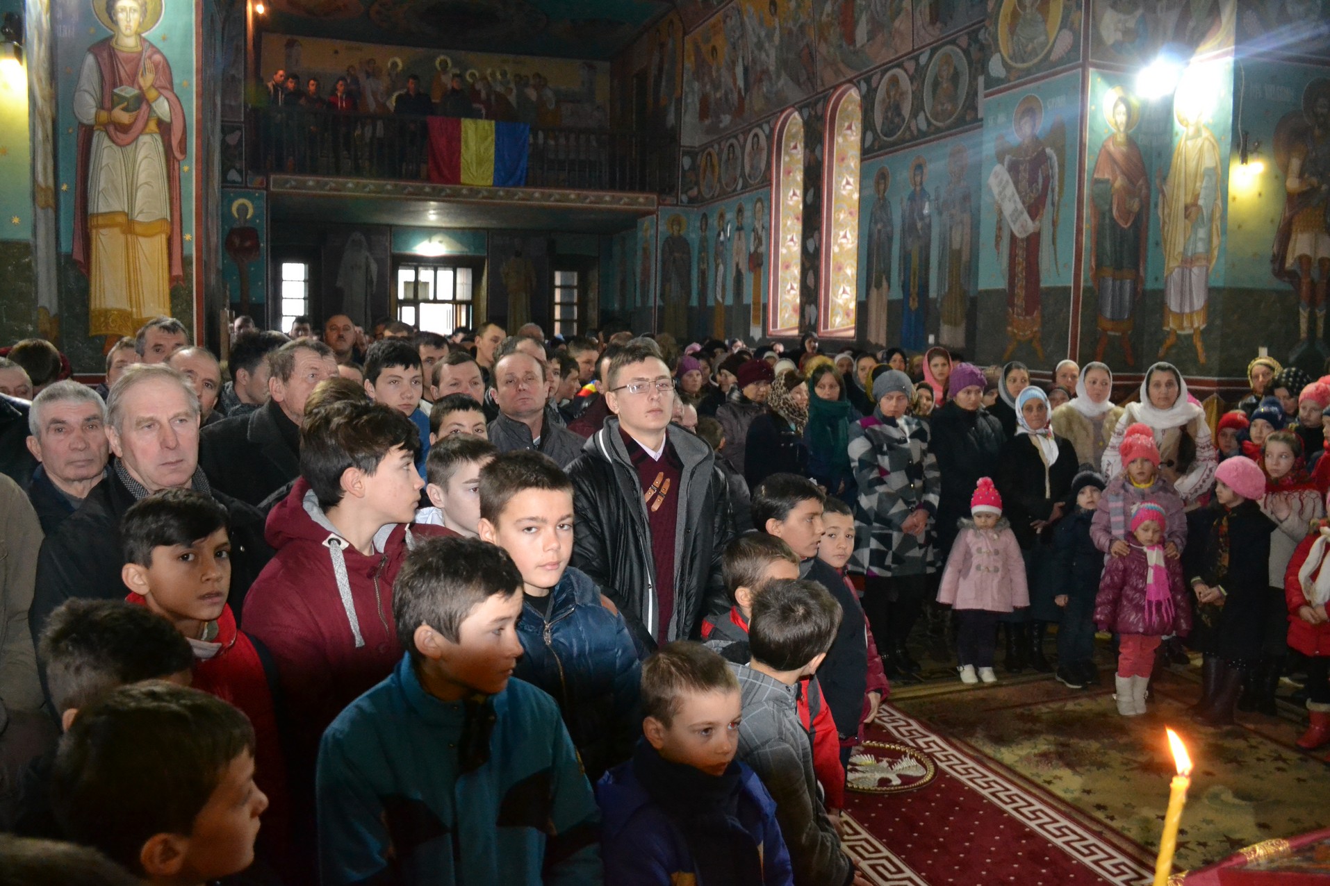 Liturghie și vizită arhierească la Todirești