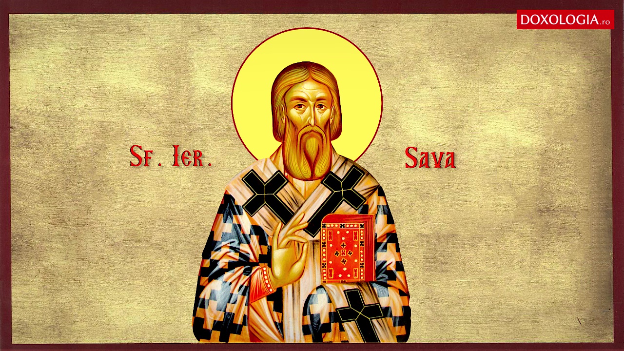 (Video) Troparul Sfântului Cuvios Sava, arhiepiscopul Serbiei