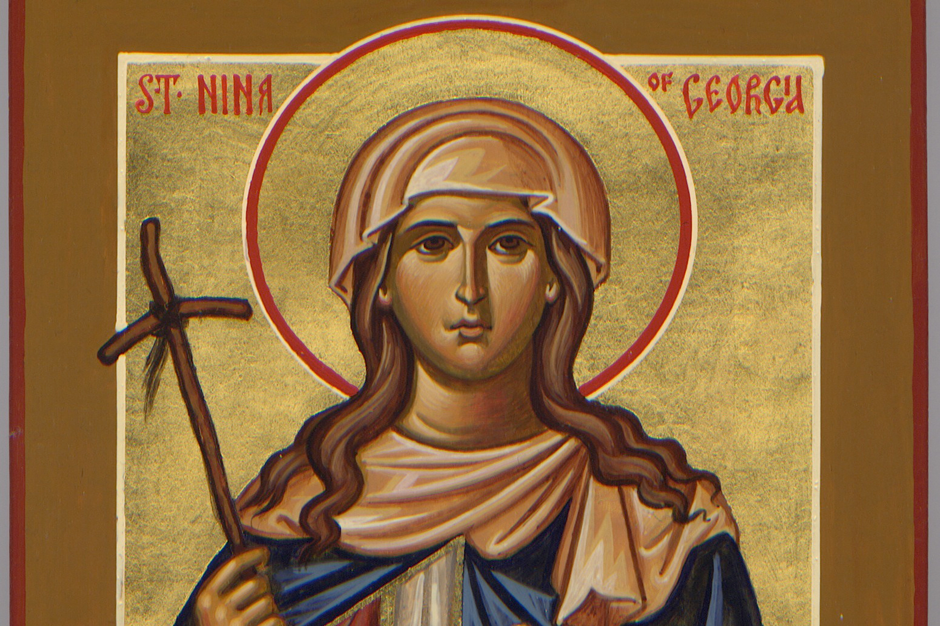 День нино. Икона св Нины просветительницы Грузии.