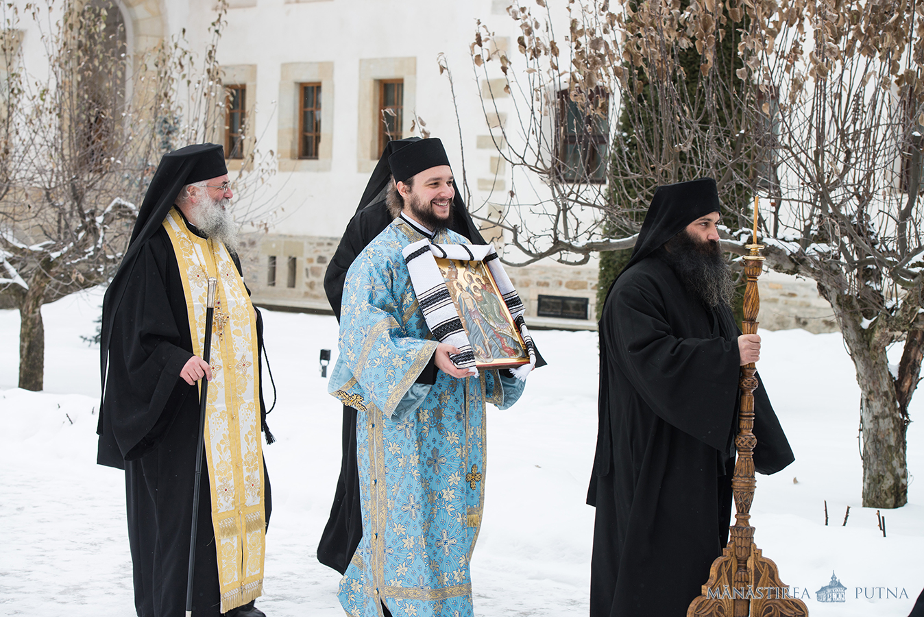 Boboteaza la Mănăstirea Putna