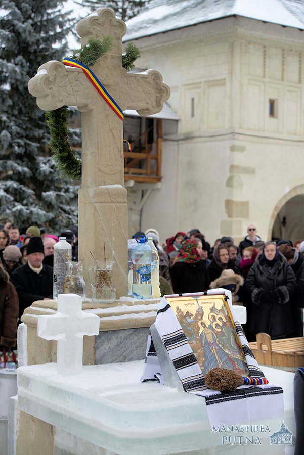 Boboteaza la Mănăstirea Putna