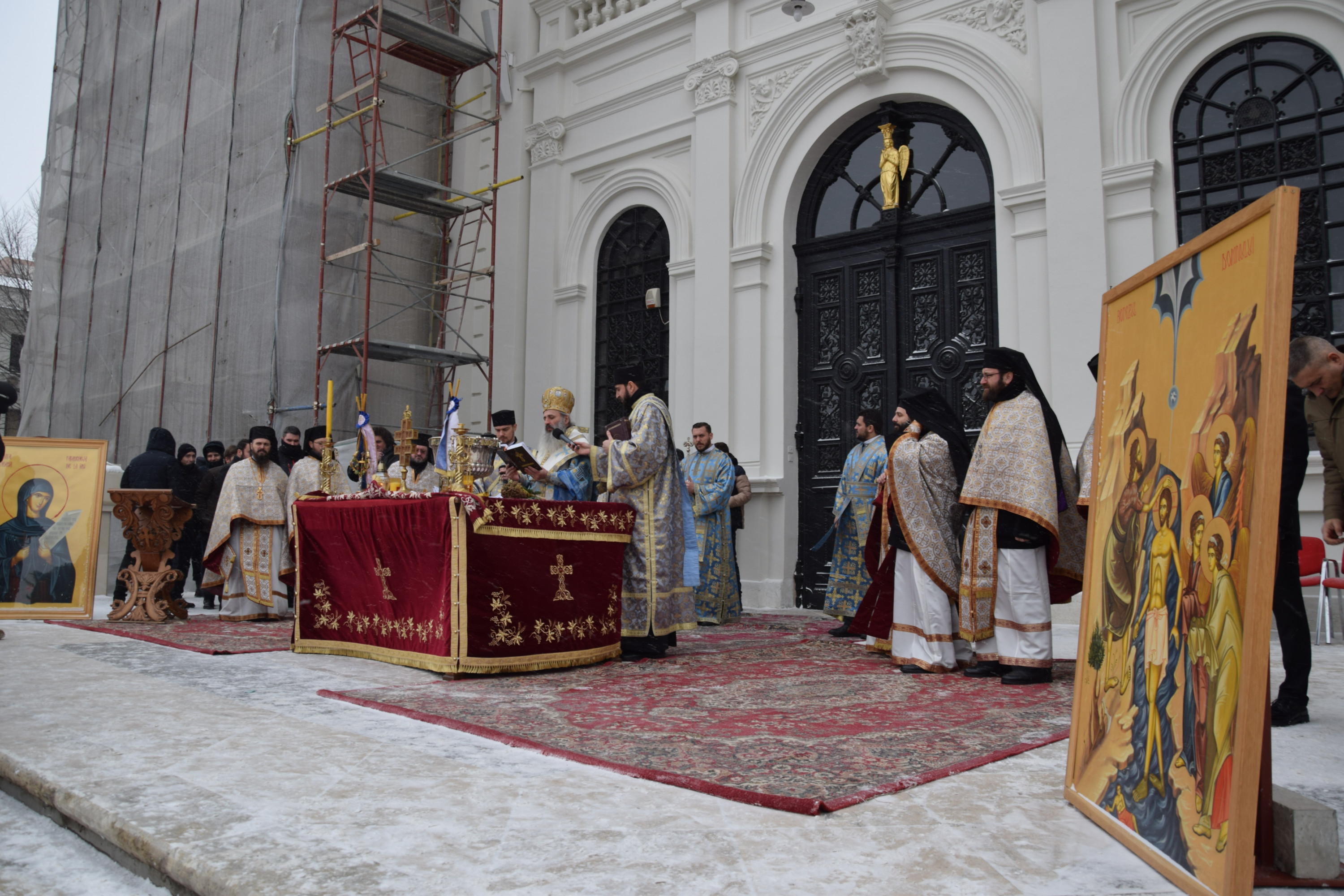 Sfințirea cea Mare a Apei la Catedrala mitropolitană din Iași