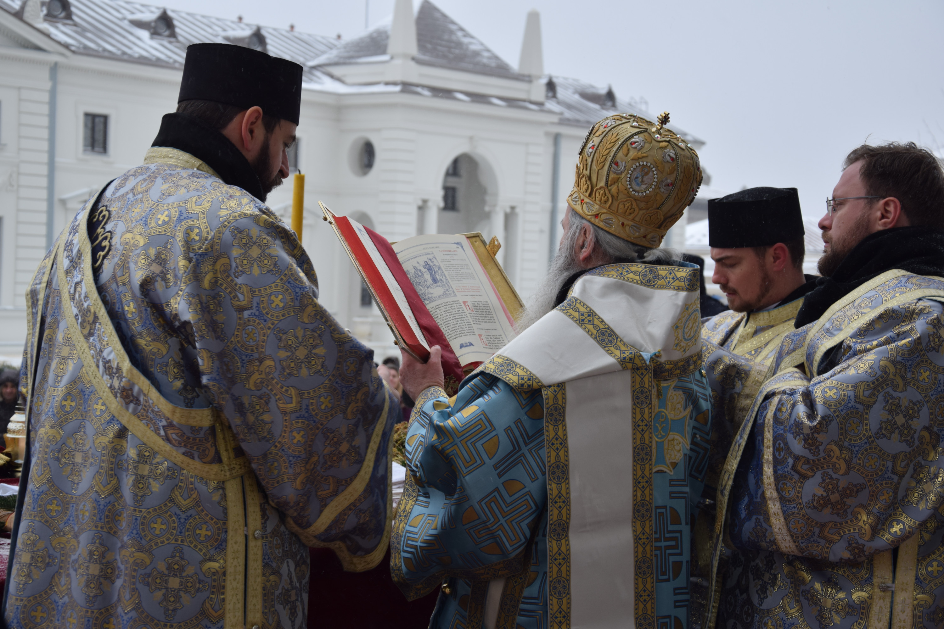 Sfințirea cea Mare a Apei la Catedrala mitropolitană din Iași