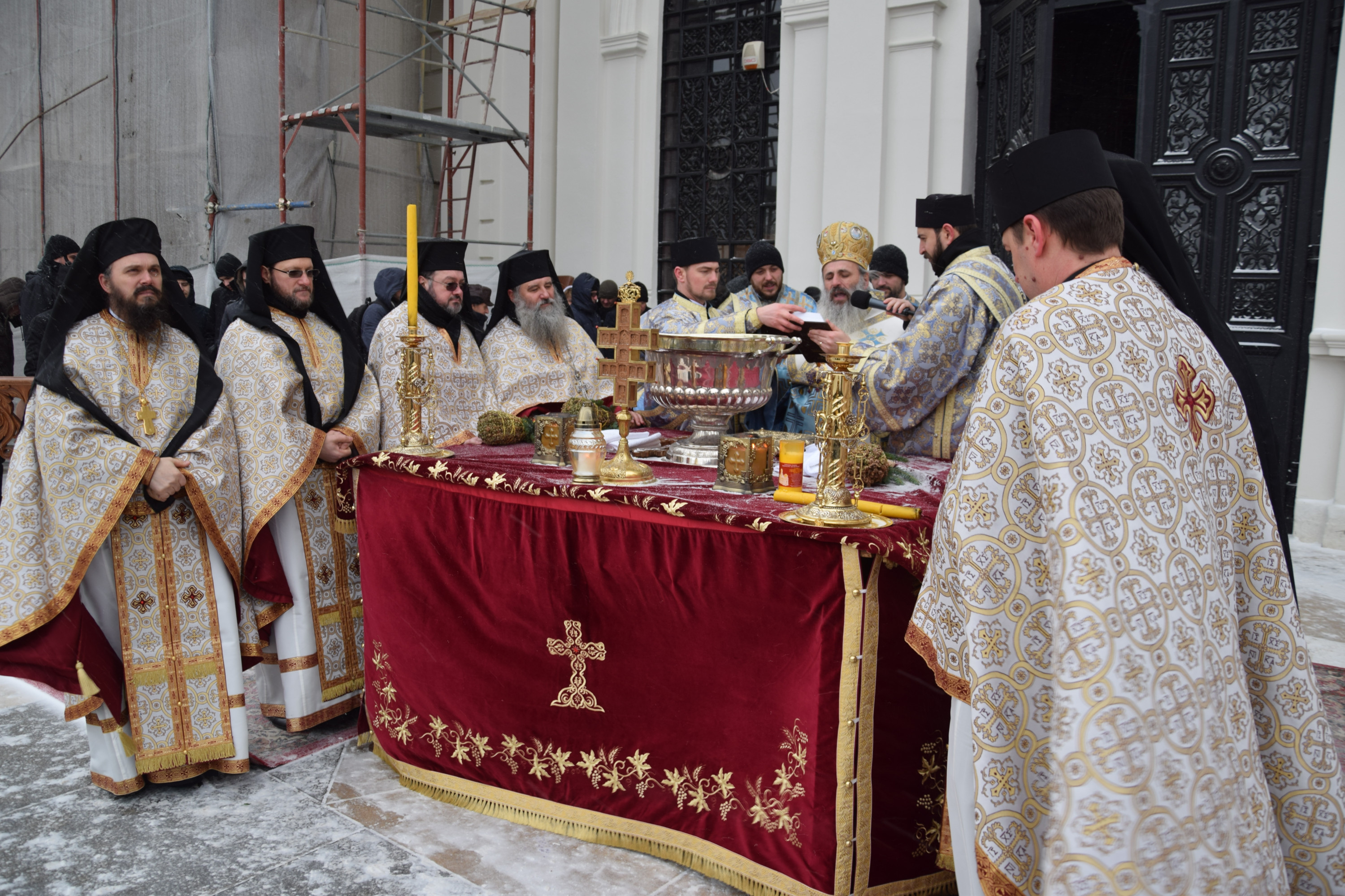 Sfințirea cea Mare a Apei la Catedrala mitropolitană din Iași