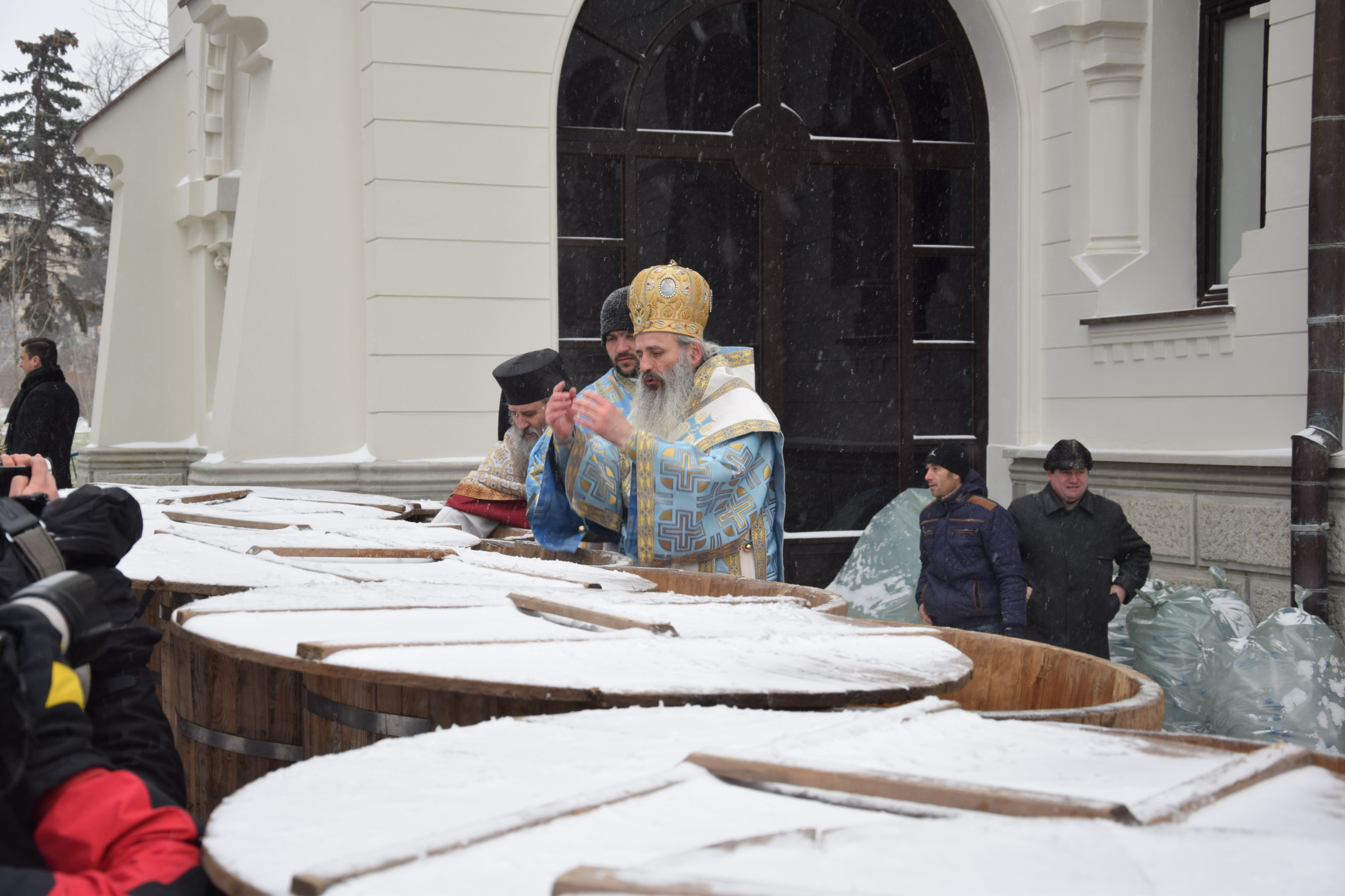 Sfințirea cea Mare a Apei la Catedrala mitropolitană din Iași