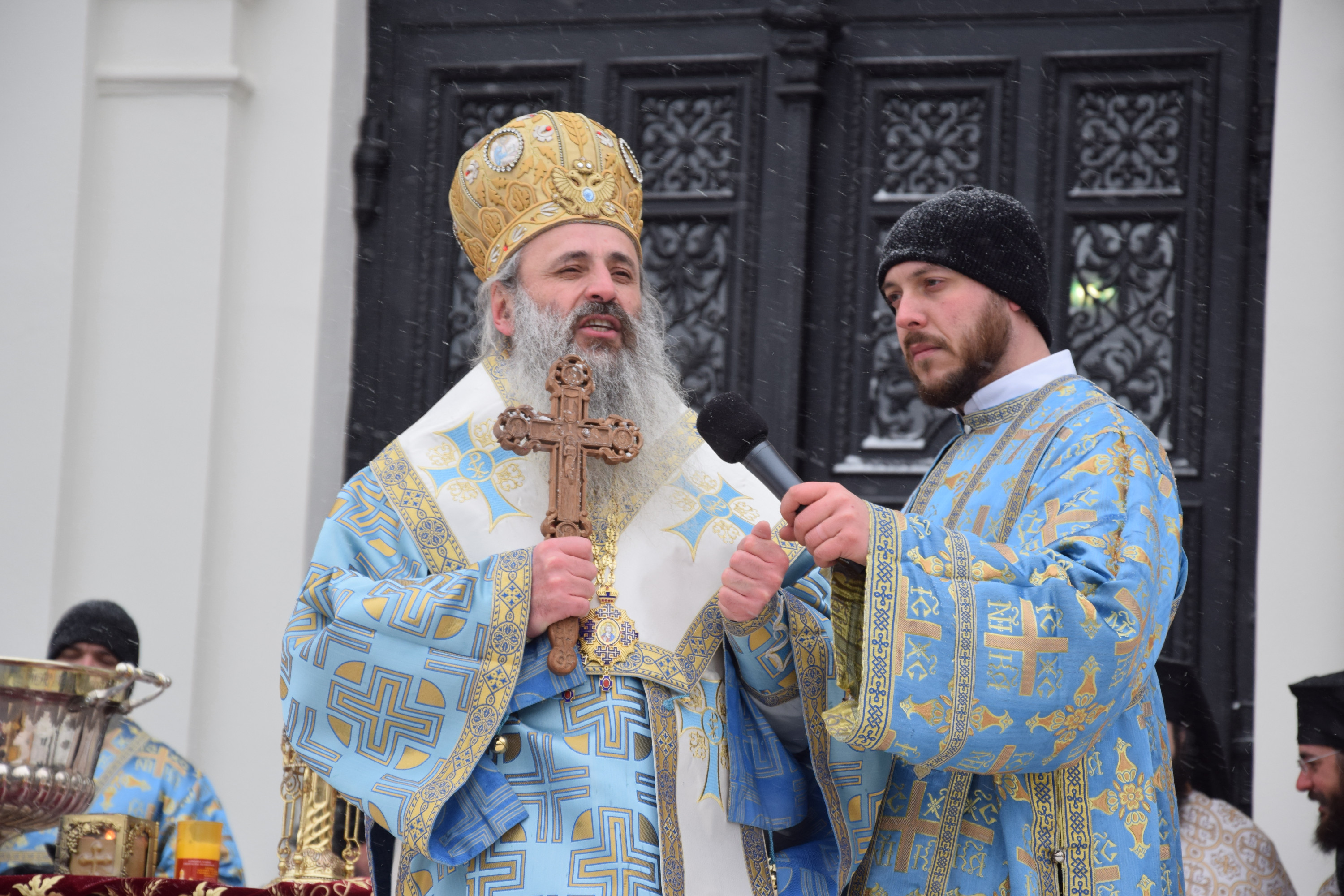 Sfințirea cea Mare a Apei la Catedrala mitropolitană din Iași