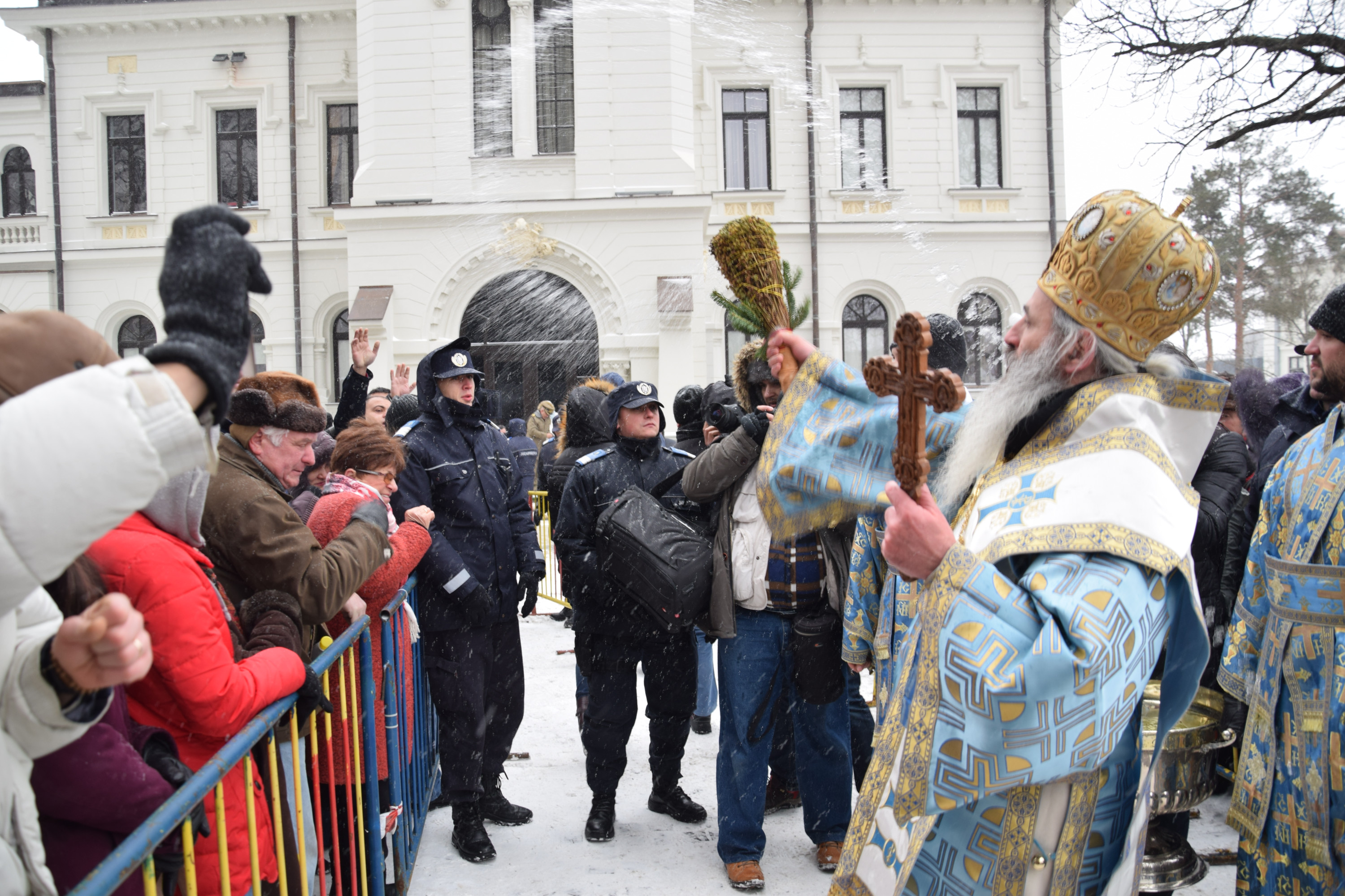 Sfințirea cea Mare a Apei la Catedrala mitropolitană din Iași