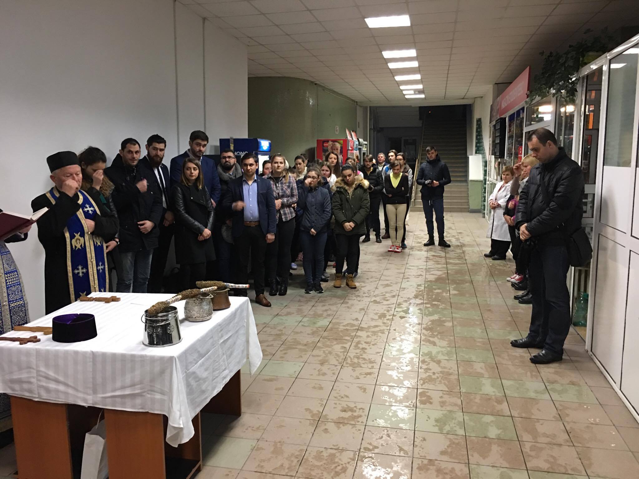 Binecuvântarea căminelor din Campusul „Tudor Vladimirescu“