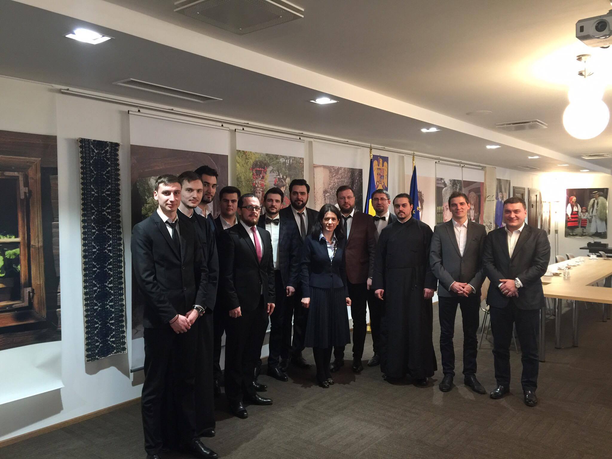 Corul Byzantion a concertat în Estonia