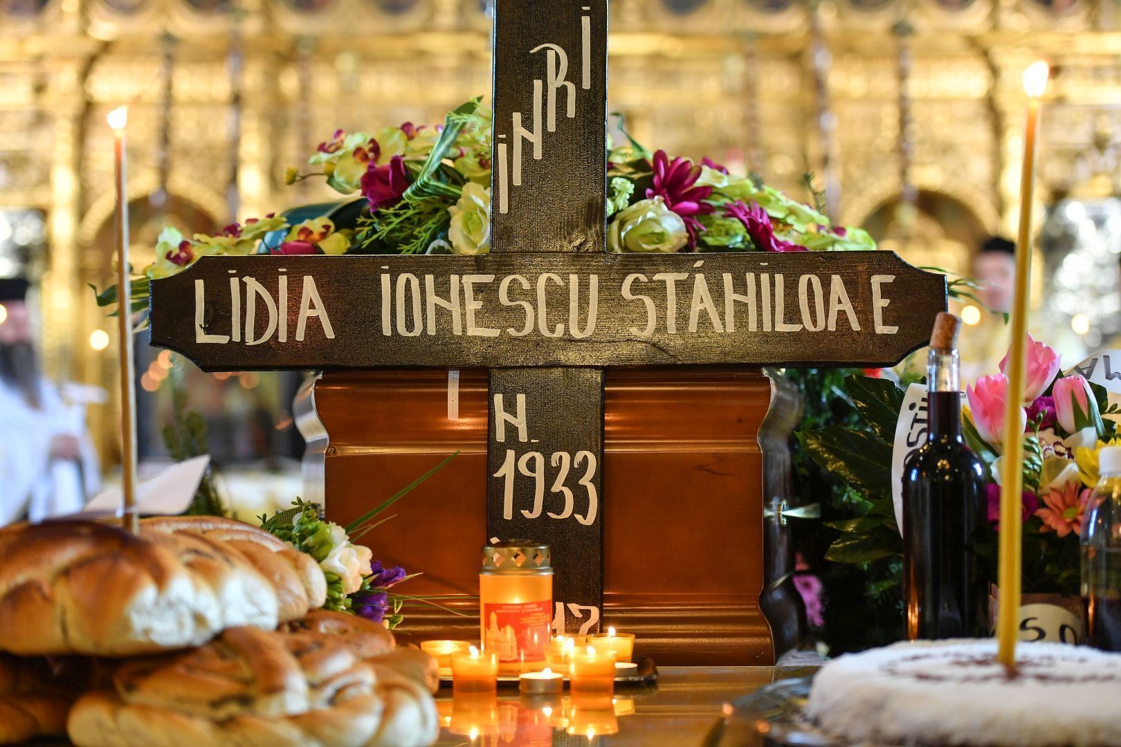 Lidia Stăniloae, condusă pe ultimul drum