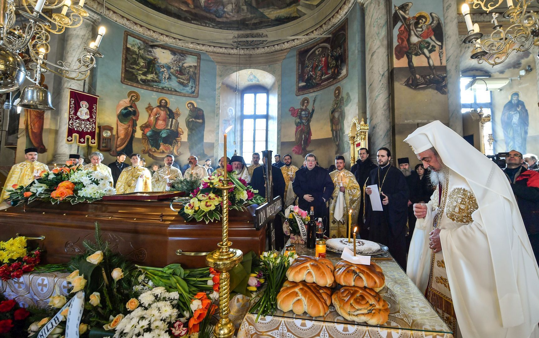 Lidia Stăniloae, condusă pe ultimul drum Lidia Stăniloae, condusă pe ultimul drum