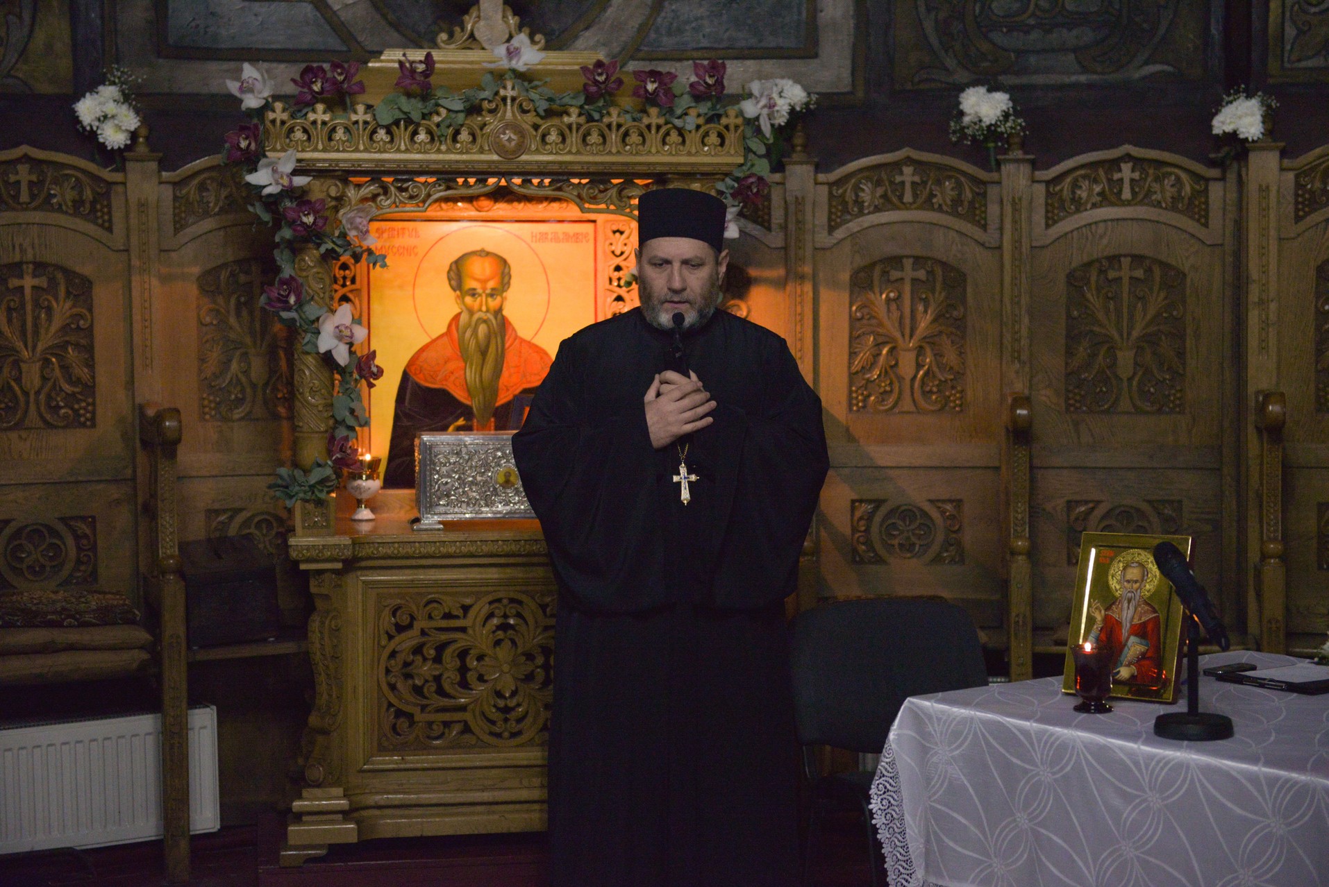 Conferință cu ocazia hramului: „Sfântul Haralambie - tămăduitor de boală” Conferință cu ocazia hramului: „Sfântul Haralambie - tămăduitor de boală”