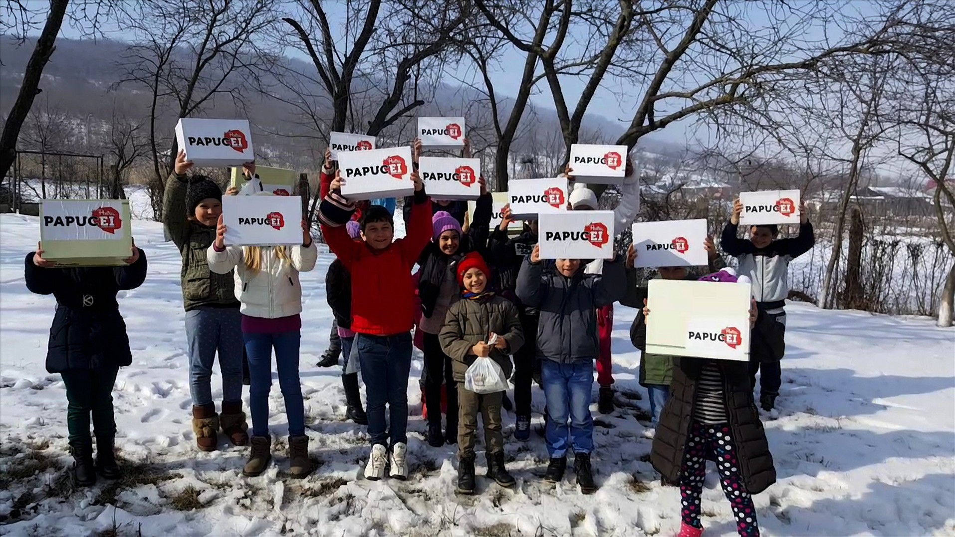„Cutia cu papucei pentru Ei”, în Parohia Cilibiu