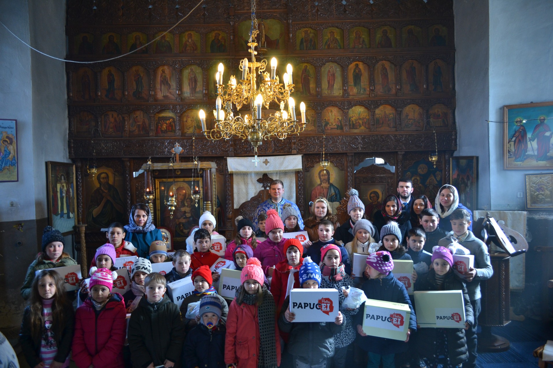 „Cutia cu papucei pentru Ei”, în Parohia Cilibiu