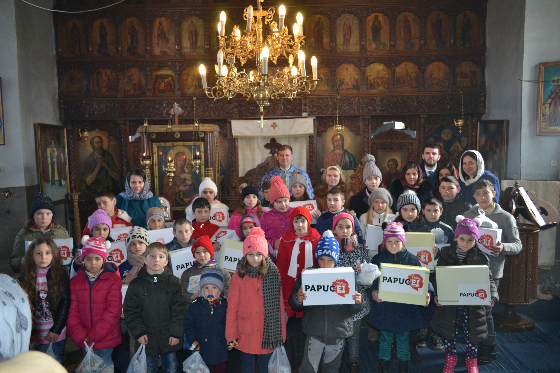 „Cutia cu papucei pentru Ei”, în Parohia Cilibiu