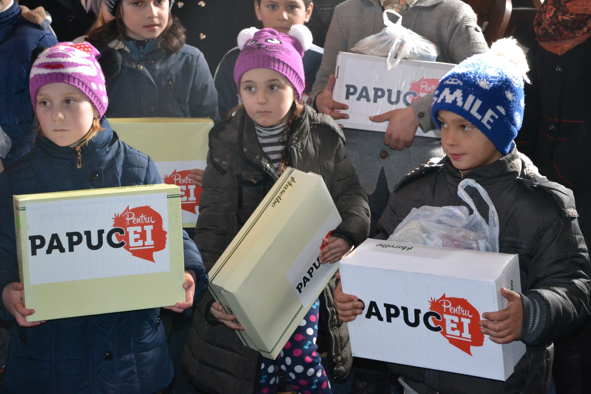 „Cutia cu papucei pentru Ei”, în Parohia Cilibiu
