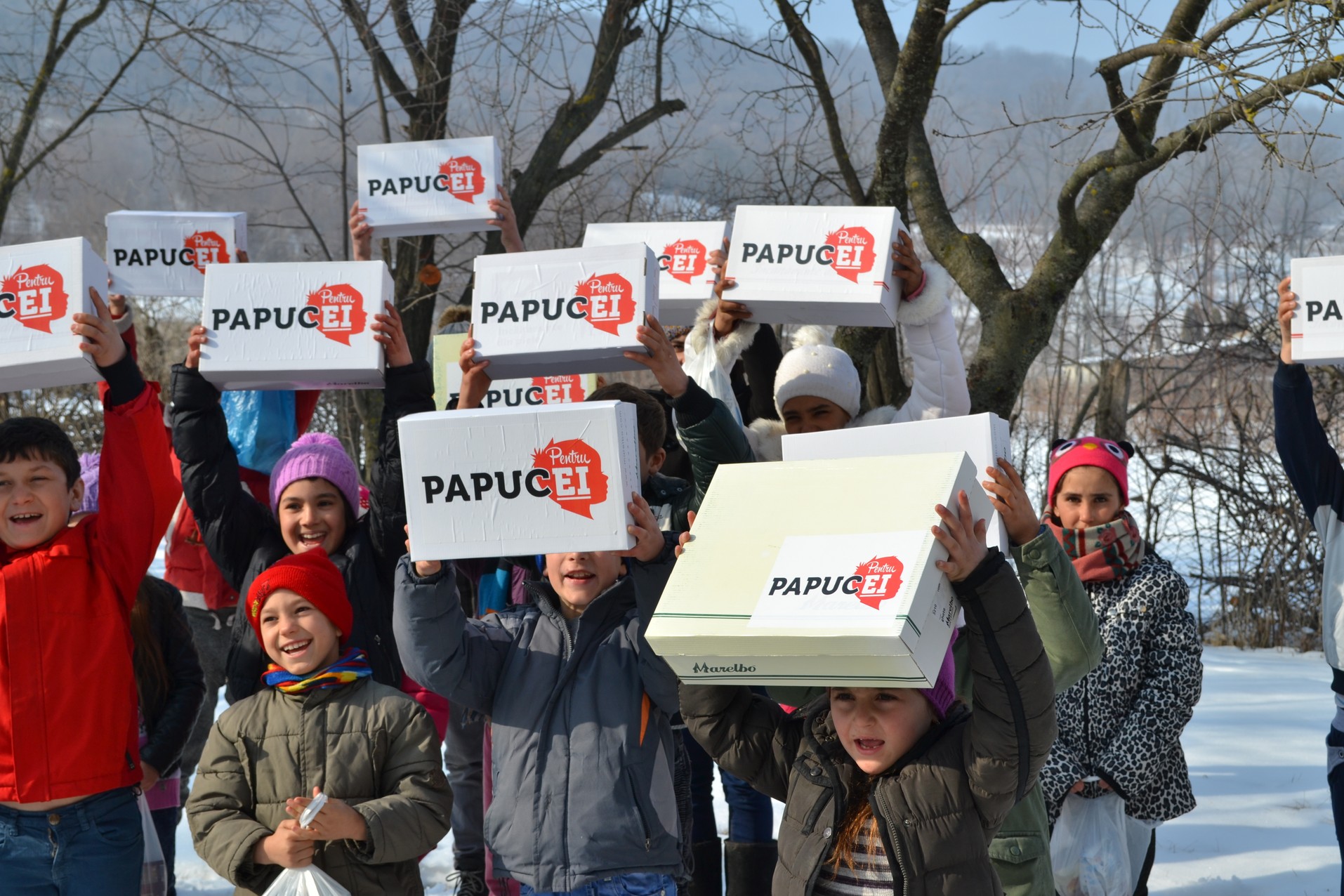 „Cutia cu papucei pentru Ei”, în Parohia Cilibiu