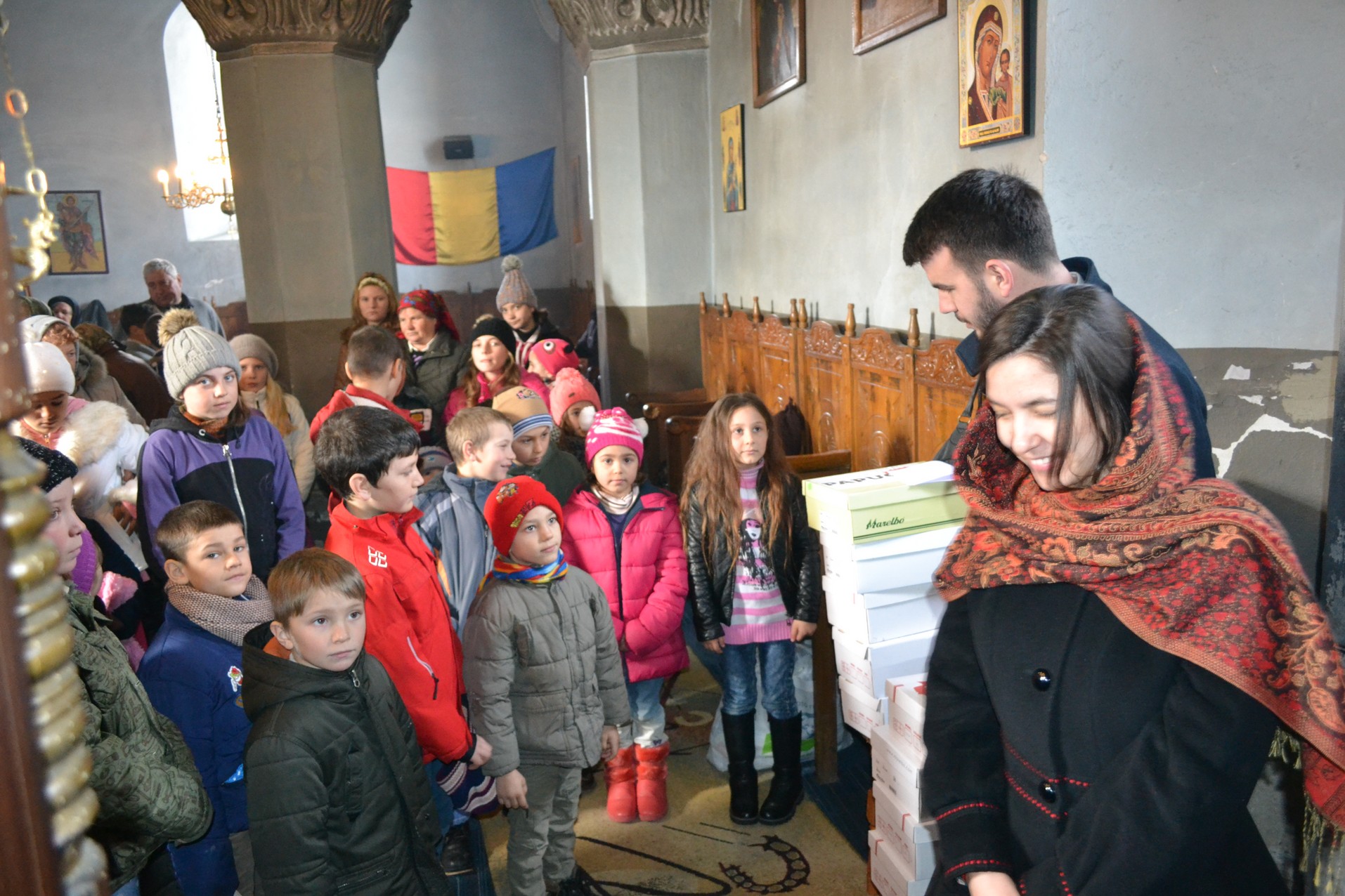 „Cutia cu papucei pentru Ei”, în Parohia Cilibiu