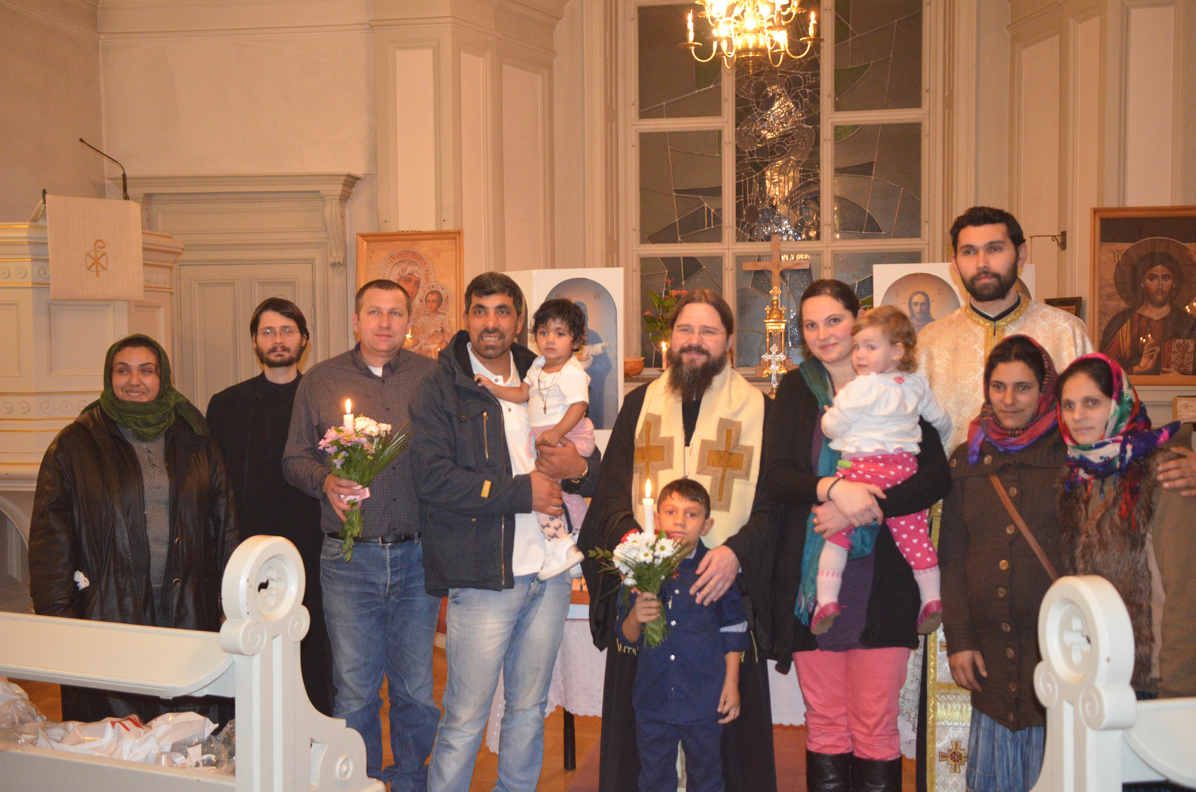 Slujire euharistică și filantropică cu prilejul sărbătoririi hramului parohiei românești din Uppsala, Suedia Slujire euharistică și filantropică cu prilejul sărbătoririi hramului parohiei românești din Uppsala, Suedia