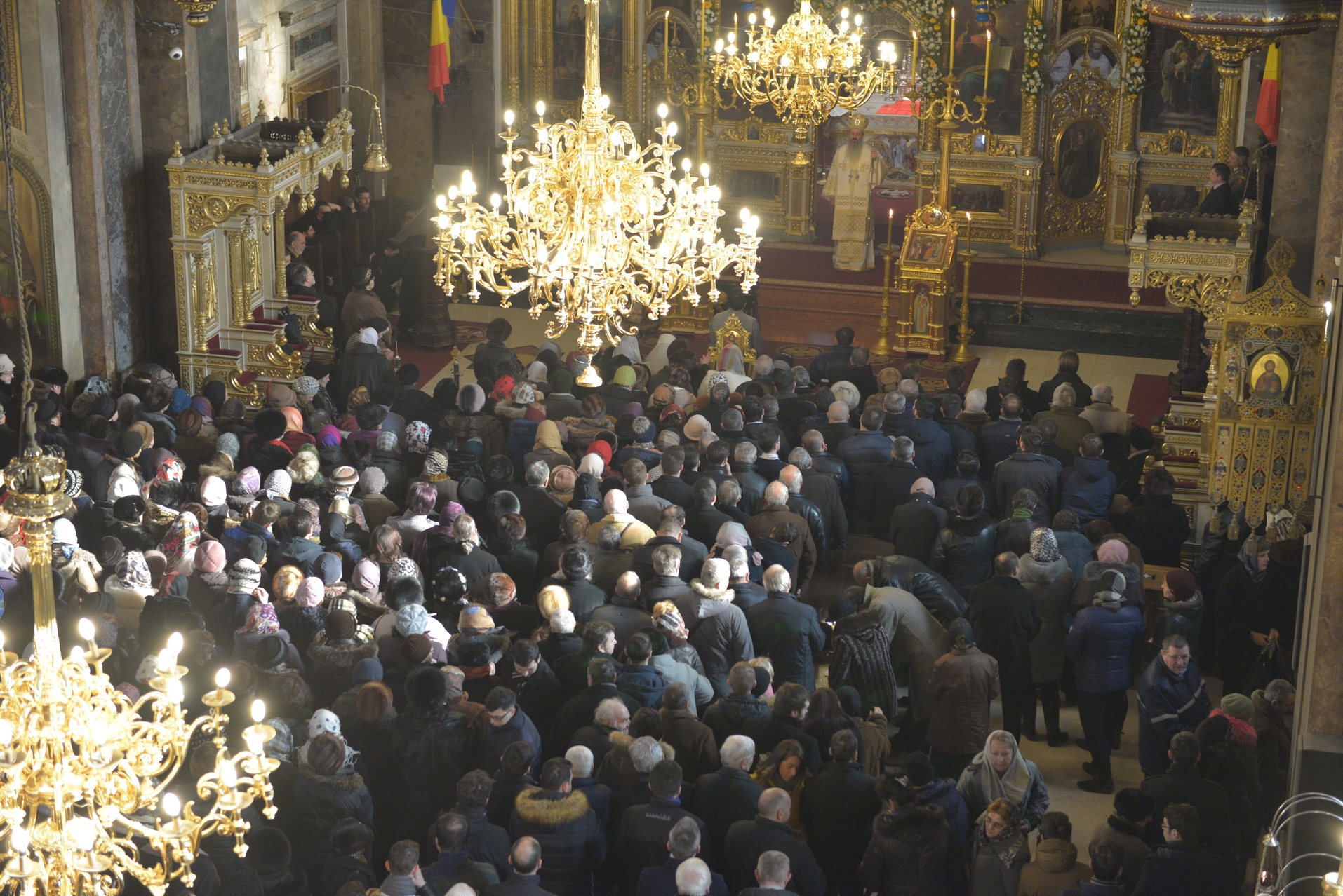Patru ierarhi, la hramul istoric al Catedralei mitropolitane din Iași