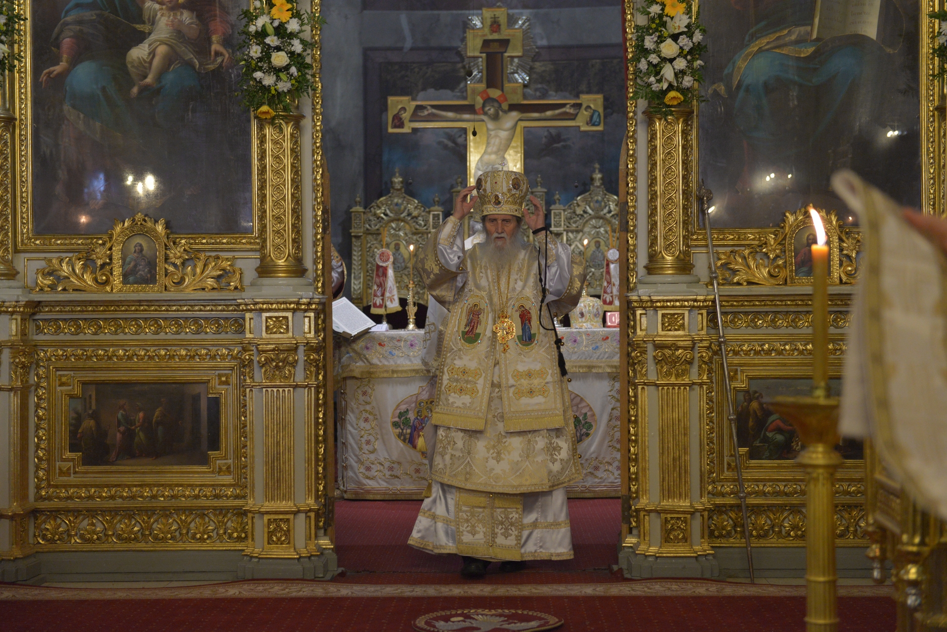 Patru ierarhi, la hramul istoric al Catedralei mitropolitane din Iași