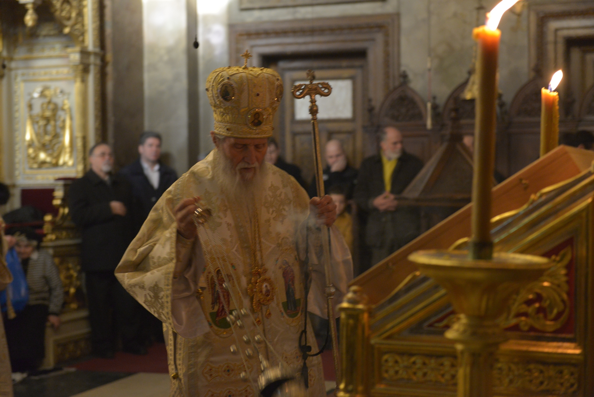 Patru ierarhi, la hramul istoric al Catedralei mitropolitane din Iași