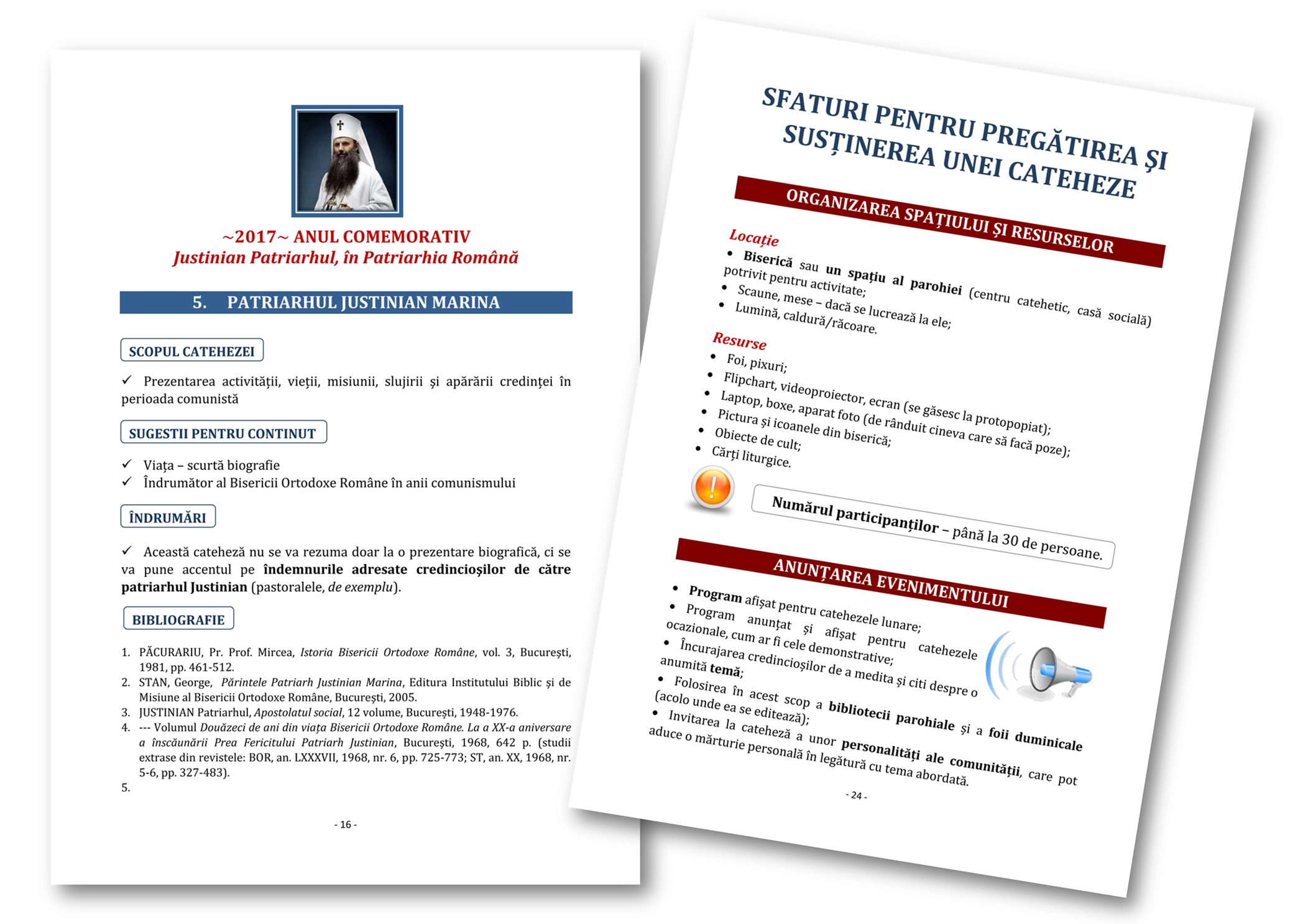 Biroul de catehizare al Arhiepiscopiei Iaşilor a publicat o nouă Programă catehetică pentru parohii