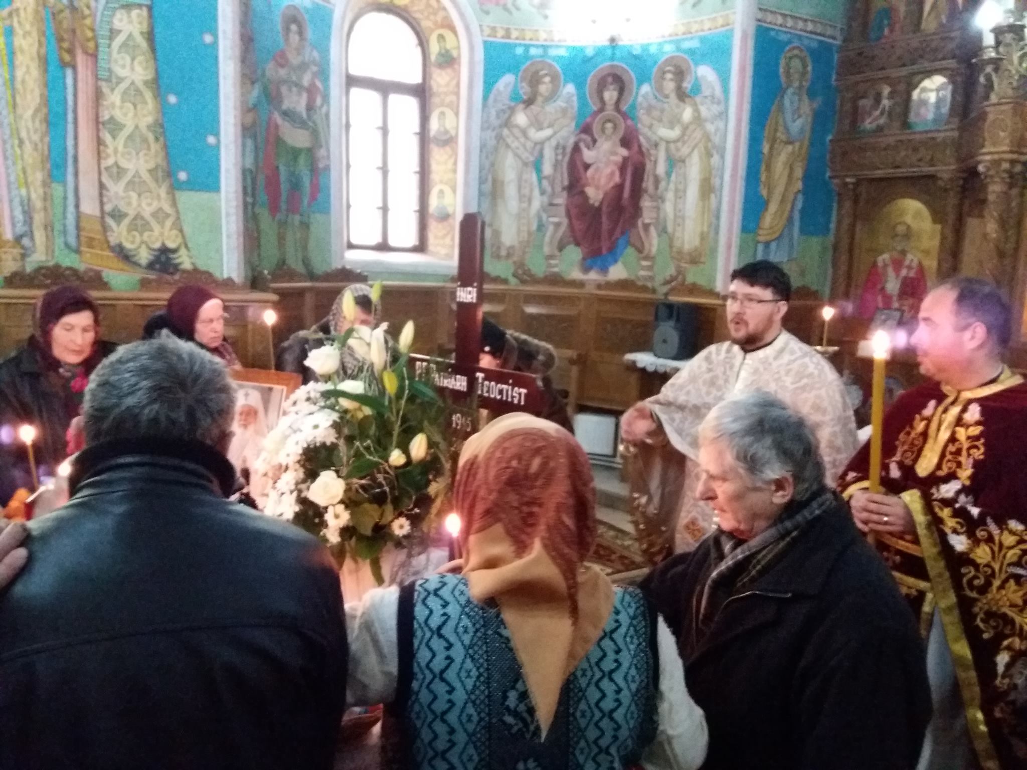Preafericitul Părinte Patriah Teoctist, pomenit în biserica din satul natal
