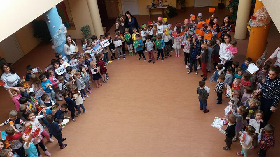 100 de zile de activitate, la Grădiniţa cu Program Prelungit „Sfântul Ioan cel Nou de la Suceava“
