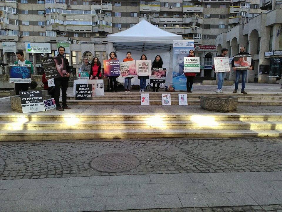 Campania 40 de zile pentru viaţă la Iaşi continuă