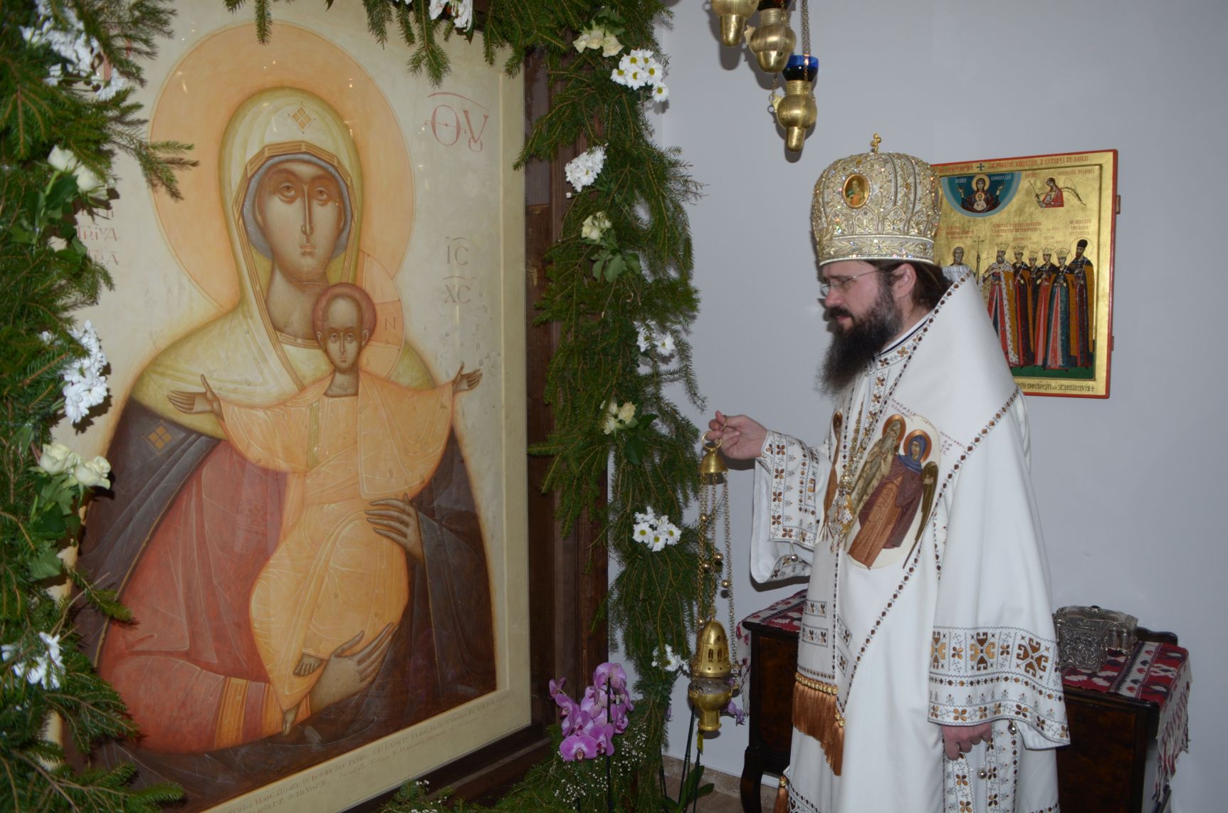 Icoana Maicii Domnului „Eu sunt cu voi și nimeni împotriva voastră”, cinstită la Stockholm Icoana Maicii Domnului „Eu sunt cu voi și nimeni împotriva voastră”, cinstită la Stockholm