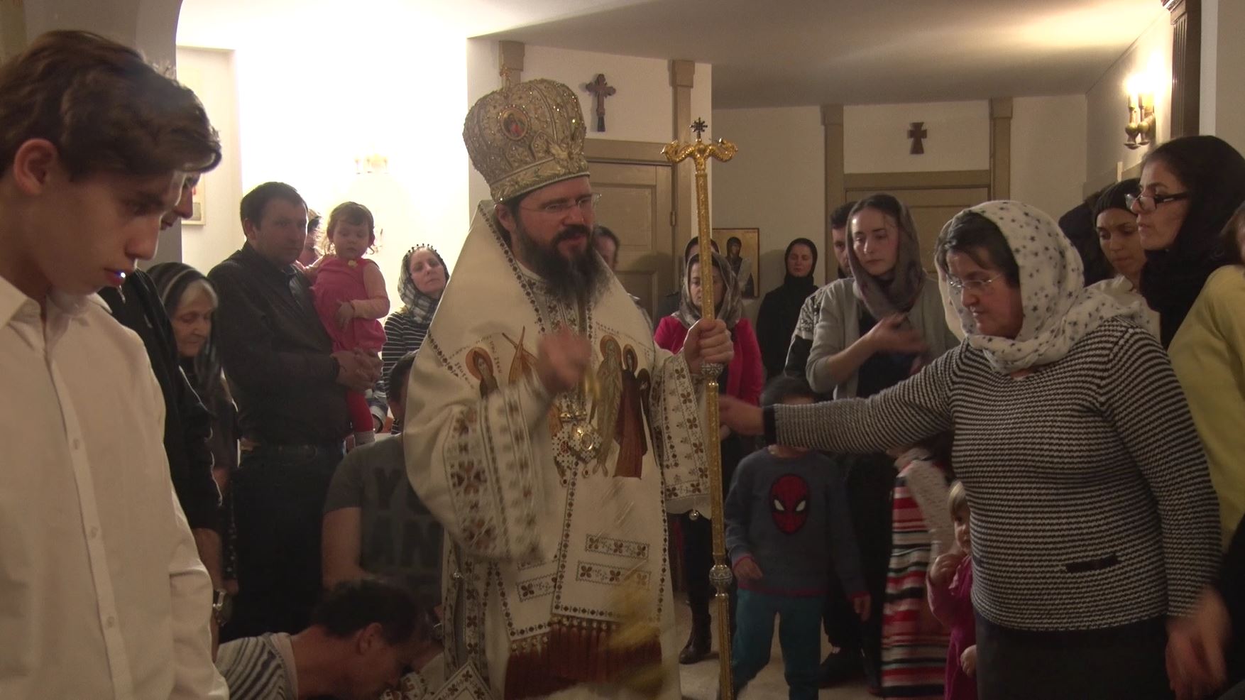 Icoana Maicii Domnului „Eu sunt cu voi și nimeni împotriva voastră”, cinstită la Stockholm