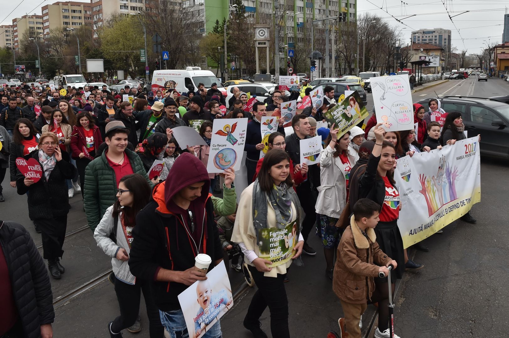 Ediția a șaptea a „Marșului pentru Viață”, în Capitală