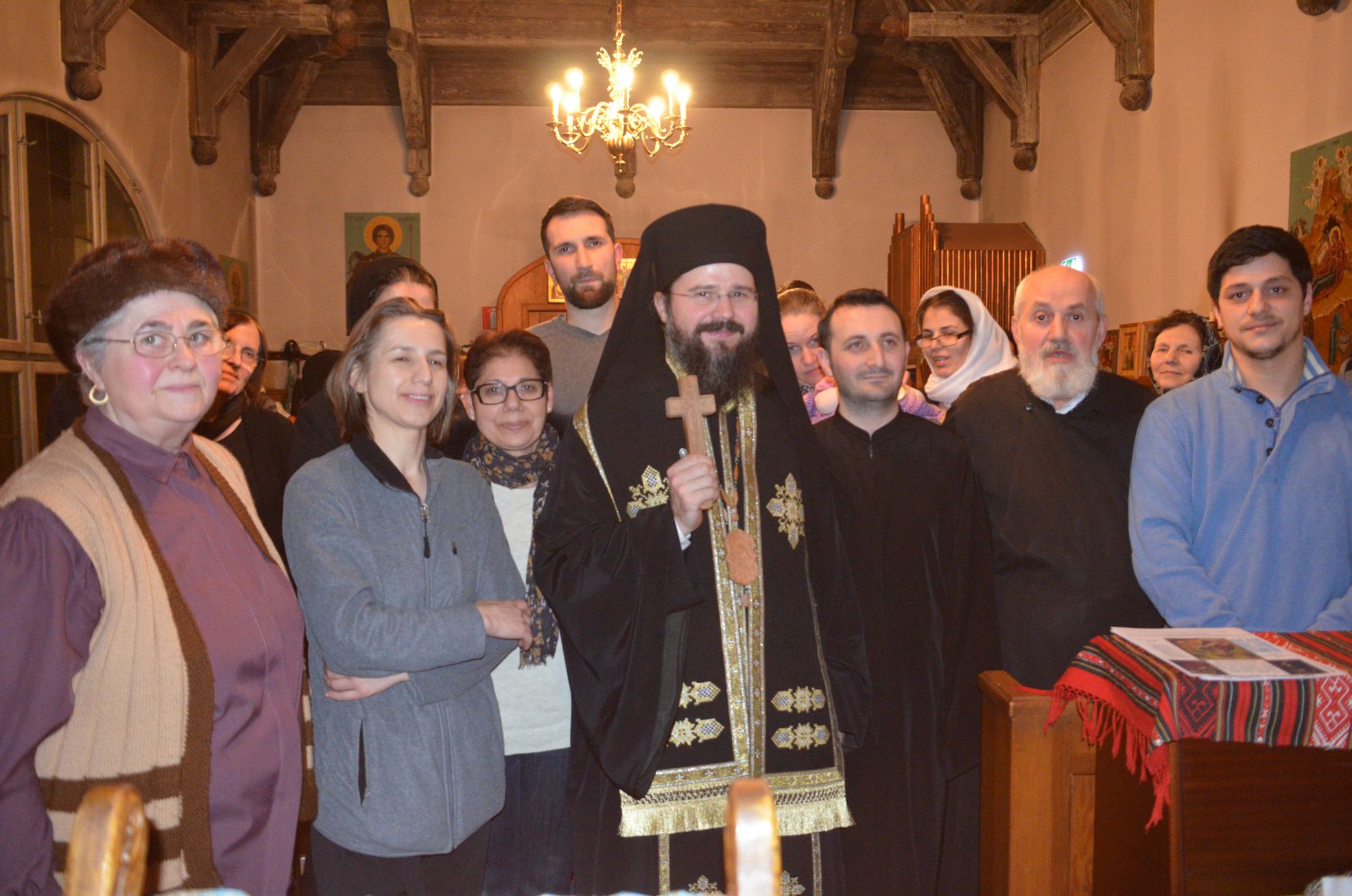 Preasfințitul Părinte Episcop Macarie a săvârşit Denia Canonului Mare la Stockholm