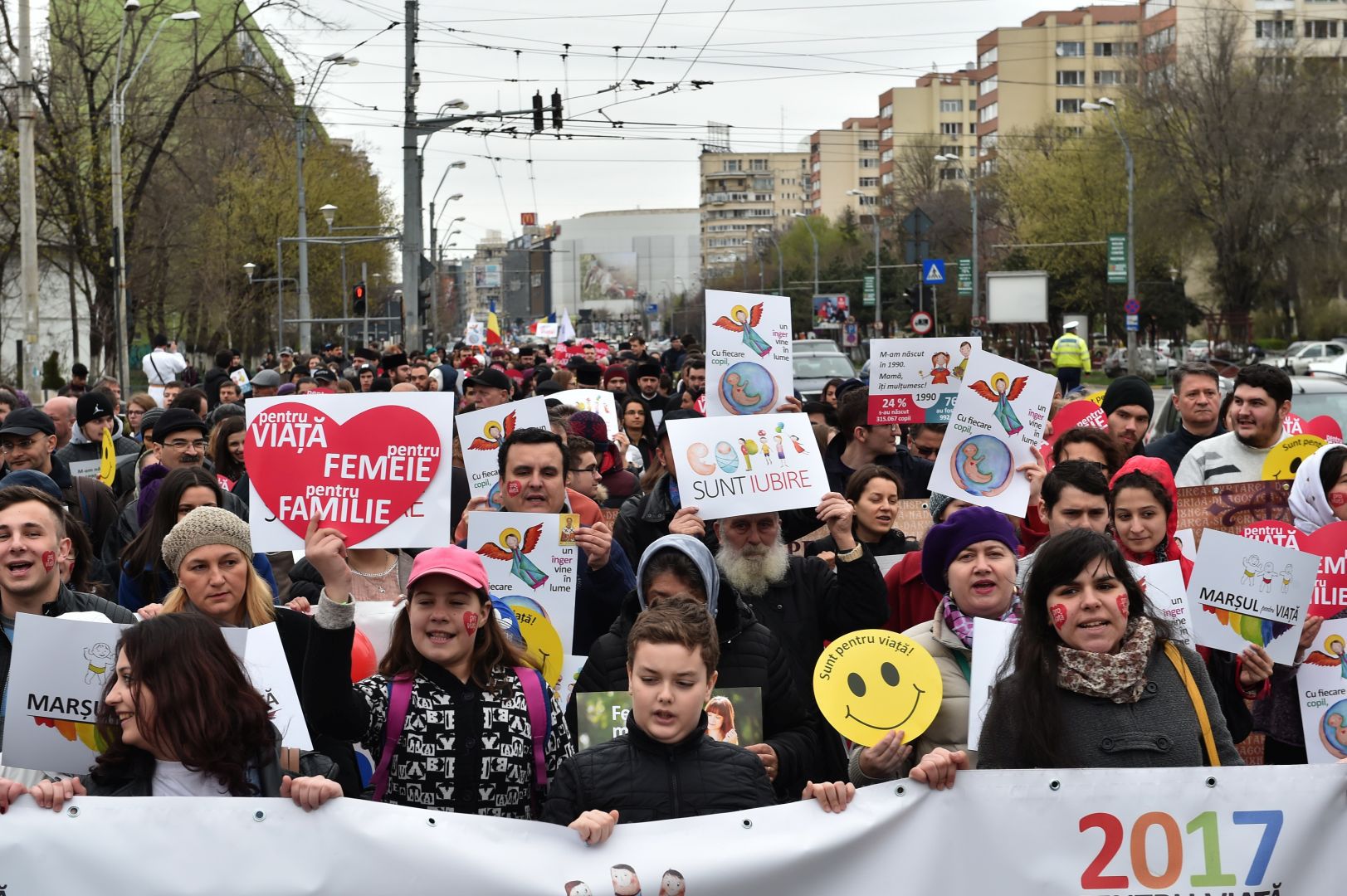 Ediția a șaptea a „Marșului pentru Viață”, în Capitală